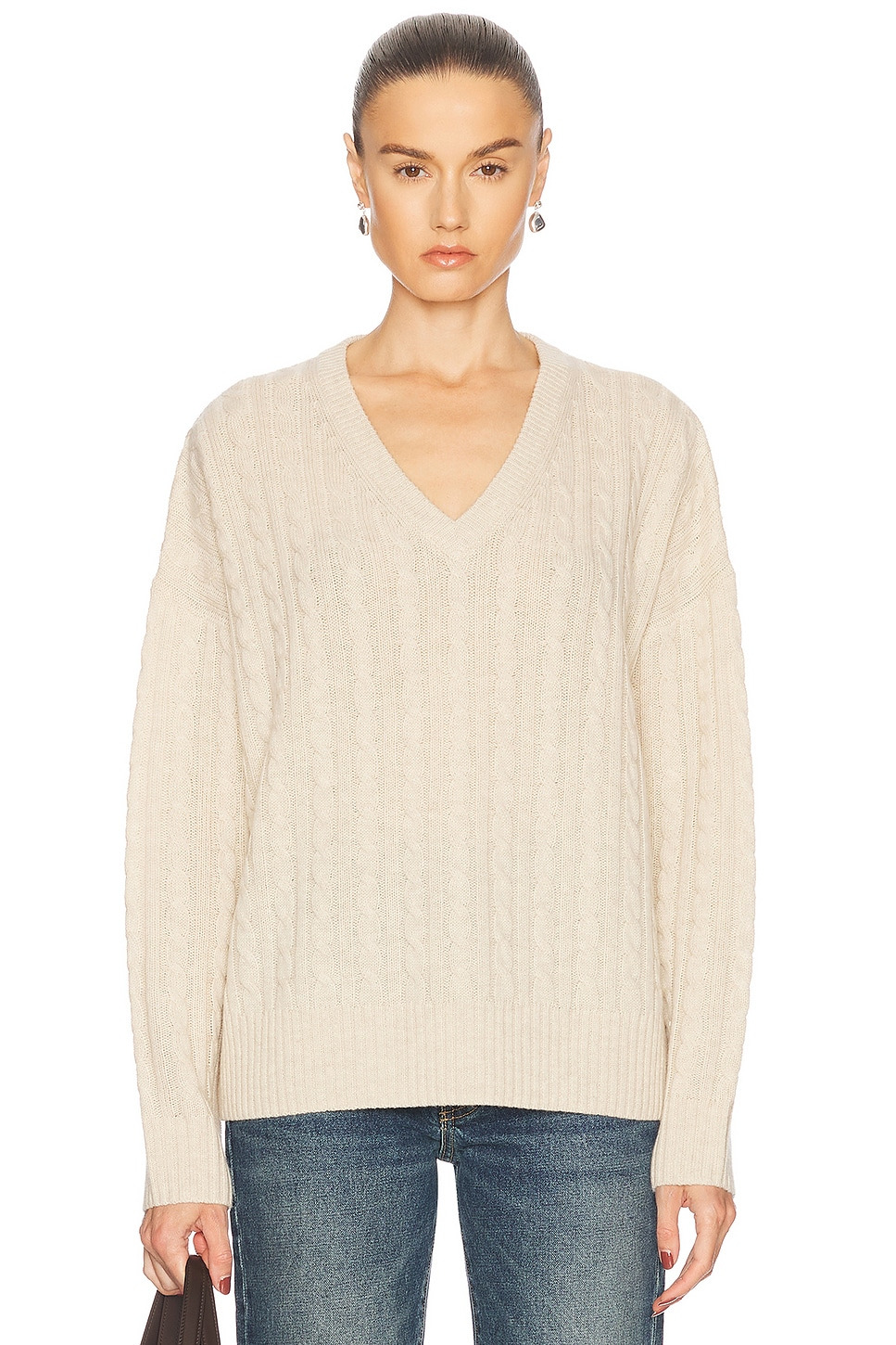 Neil V Neck Sweater - 1