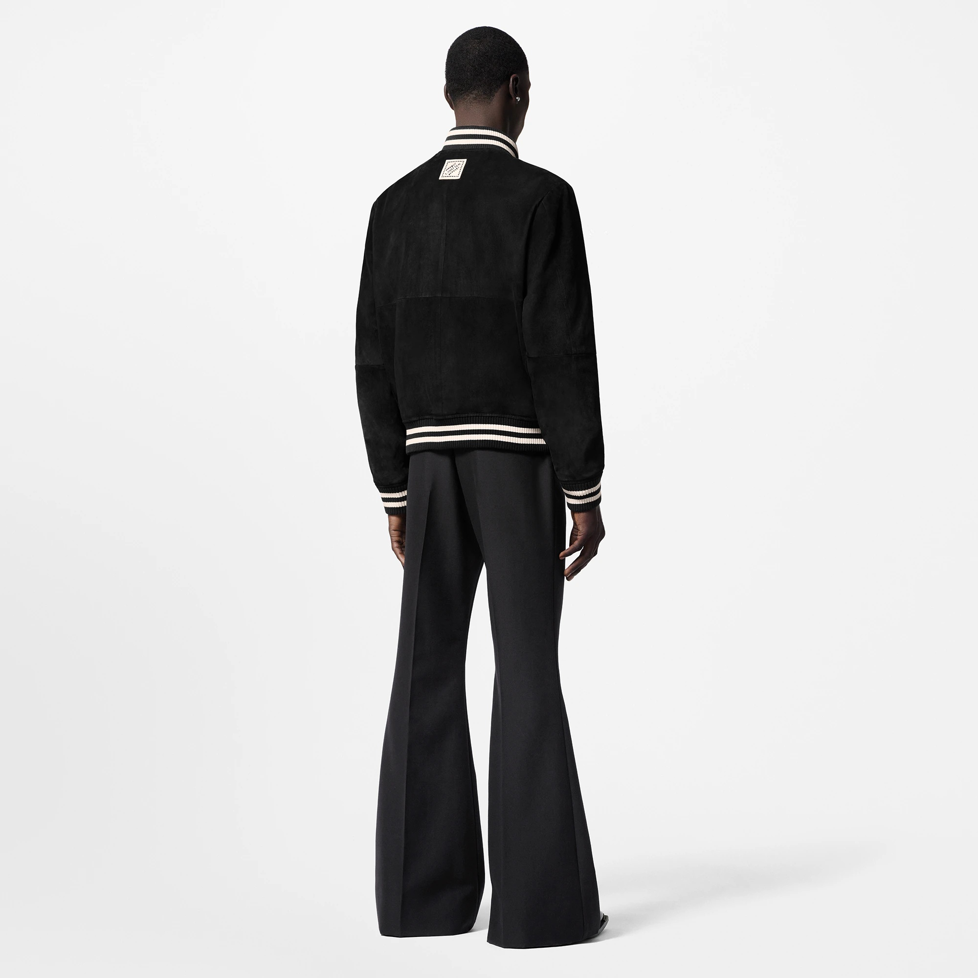 Embellished Lambskin Bomber Blouson - 3