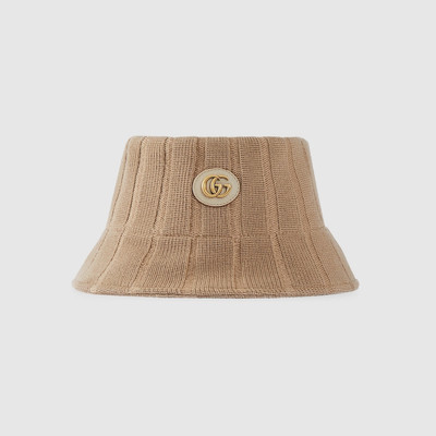 GUCCI Wool hat with Double G outlook