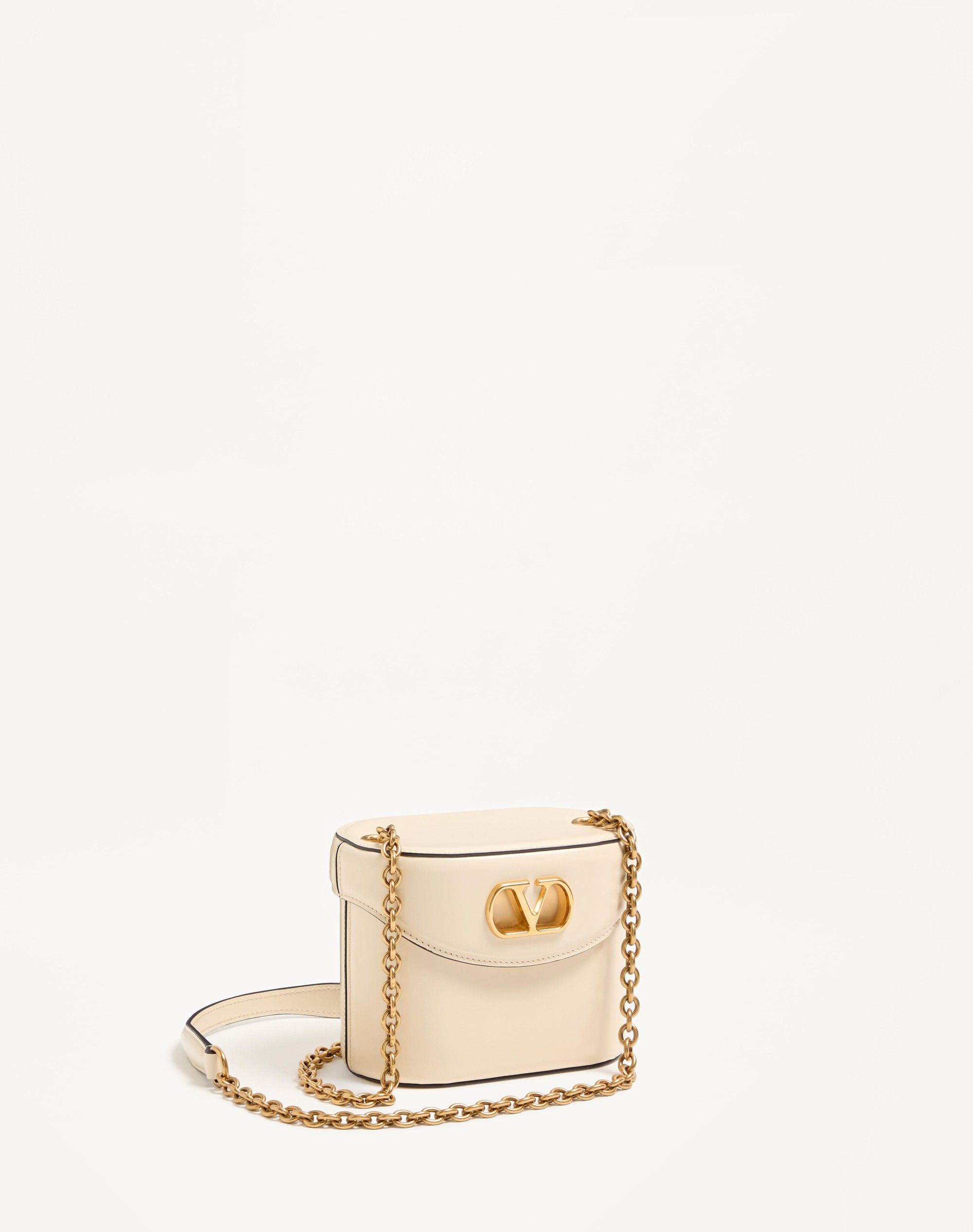 VALENTINO GARAVANI VAIN VANITY BAG IN SHINY CALFSKIN - 3