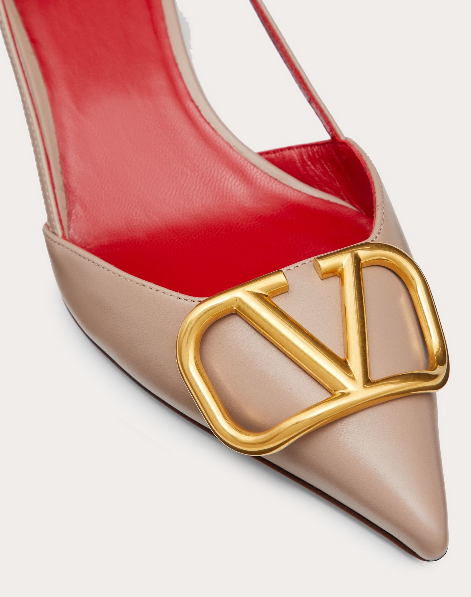 VLogo Signature Calfskin Slingback Pump 40mm / 1.6 in. - 5