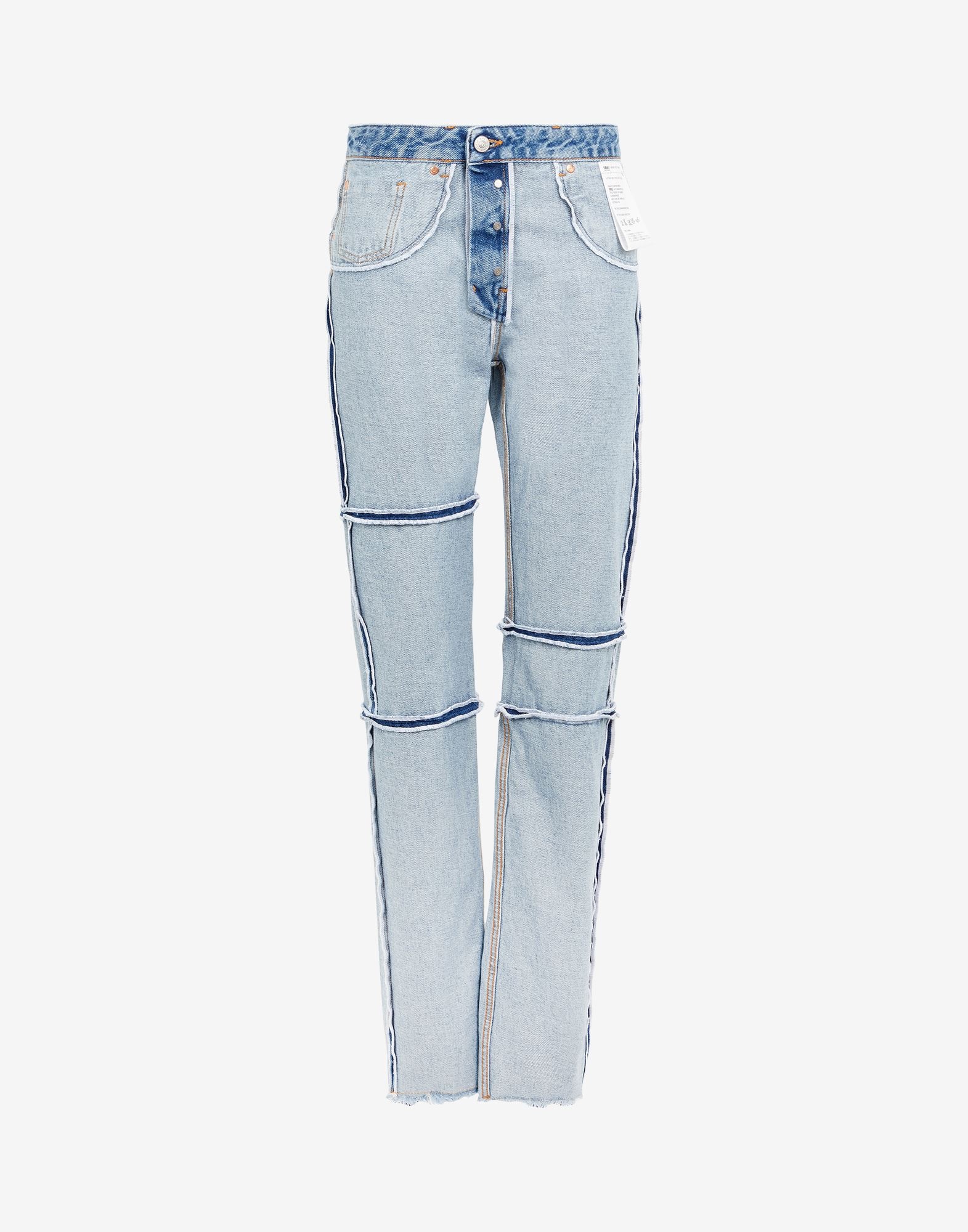 Inside out panelled jeans - 1
