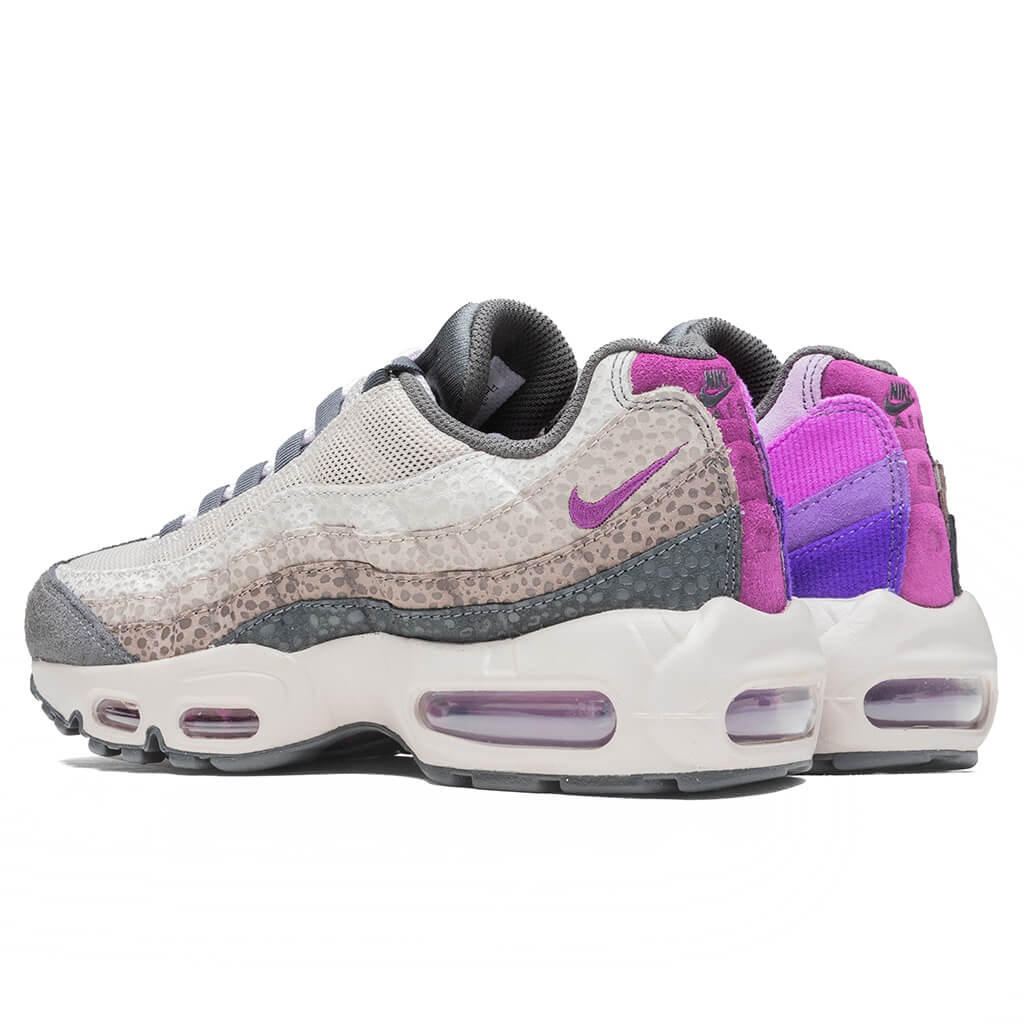 NIKE WOMEN'S AIR MAX 95 - ANTHRACITE/VIOTECH/IRONSTONE - 3