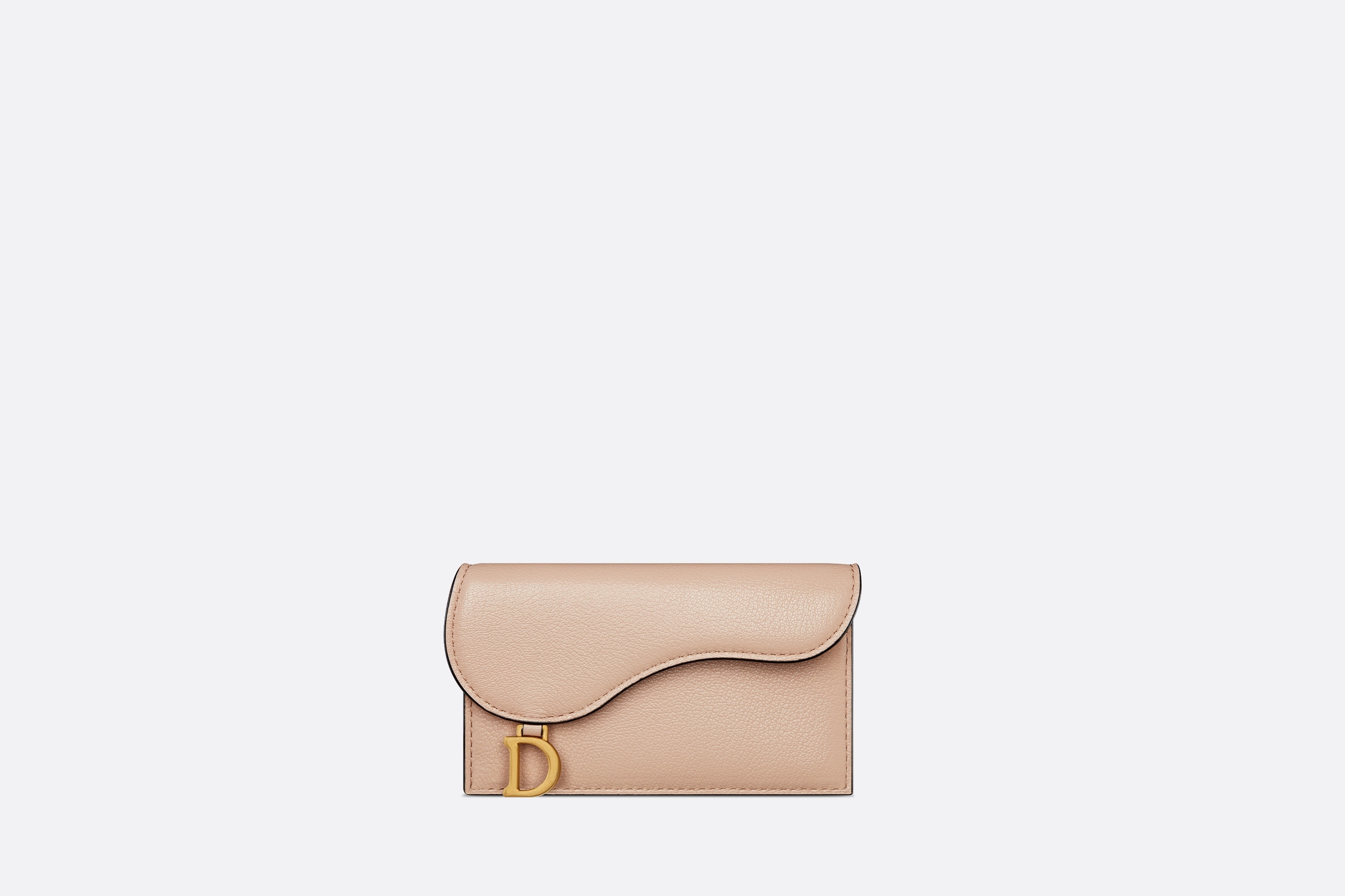 Saddle Flap Compact Zipped Card Holder - 1