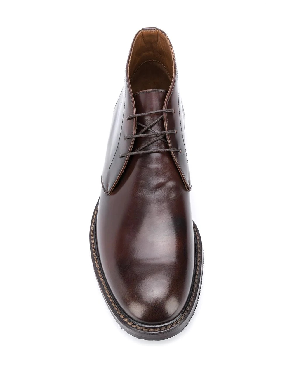 lace-up desert boot - 4