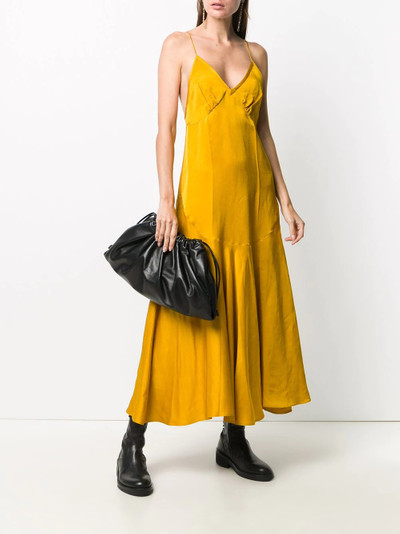 KHAITE open-back slip dress outlook