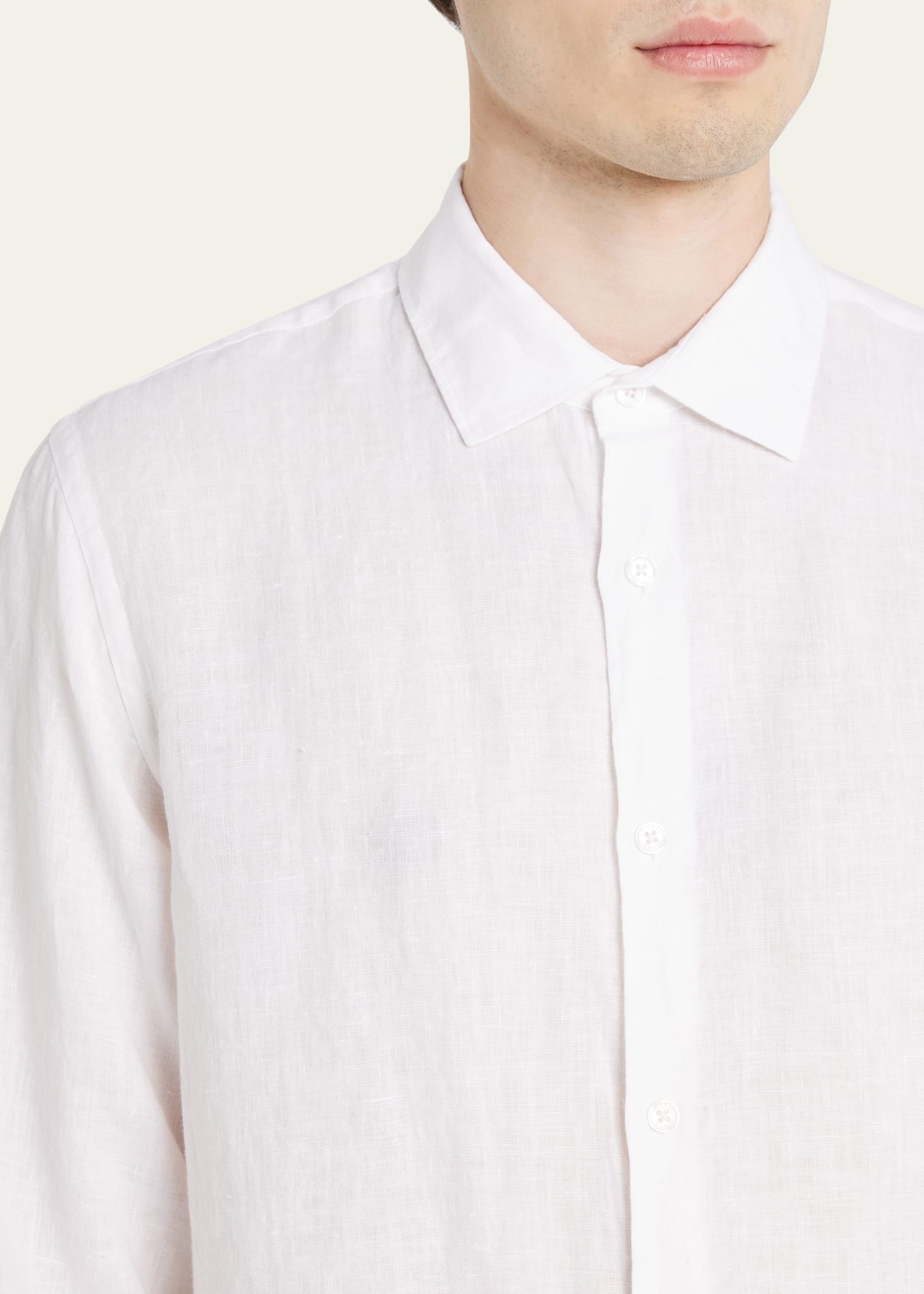 Men's Giles Linen Sport Shirt - 5