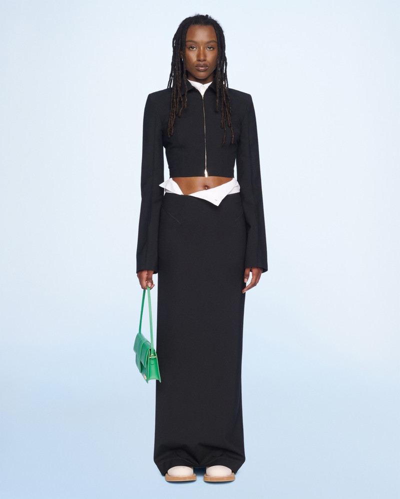 JACQUEMUS La jupe Pina longue outlook