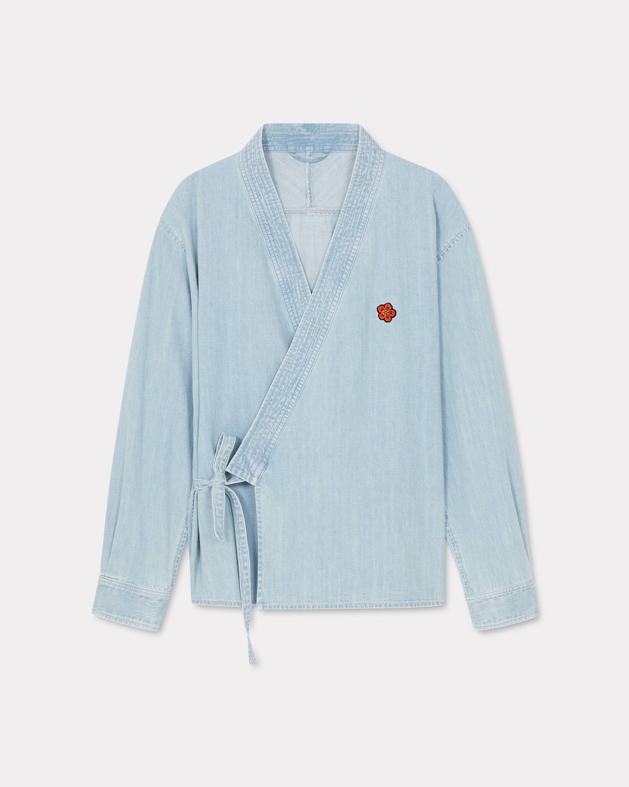 Denim kimono jacket - 1