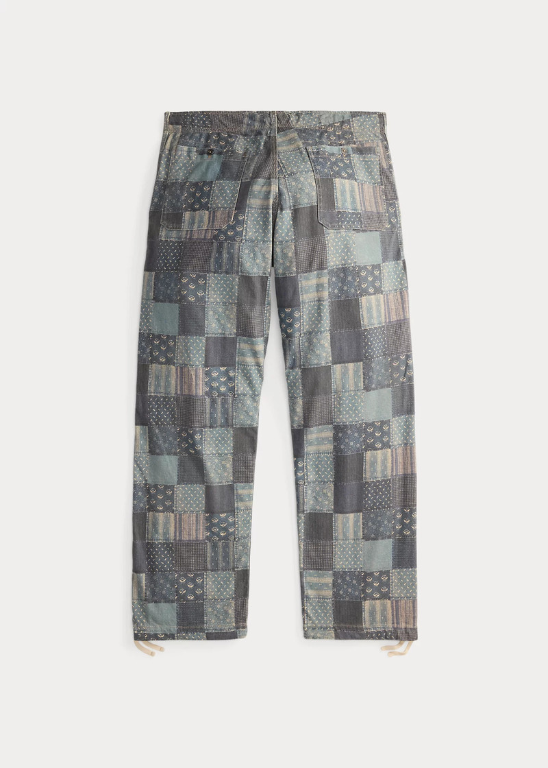 RRL by Ralph Lauren Patchwork-Print Jersey Pant outlook