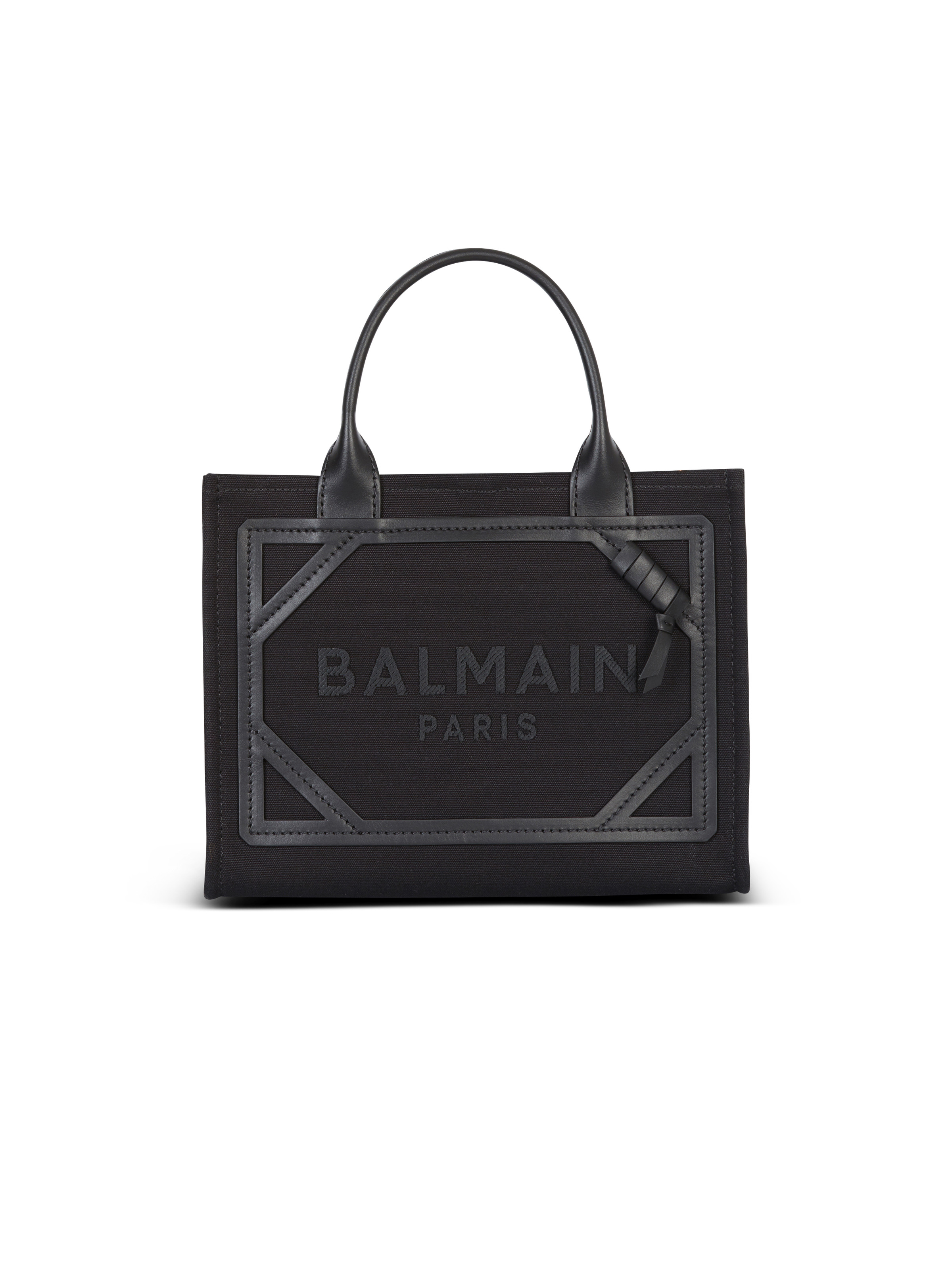 B-Army canvas and leather tote - 1