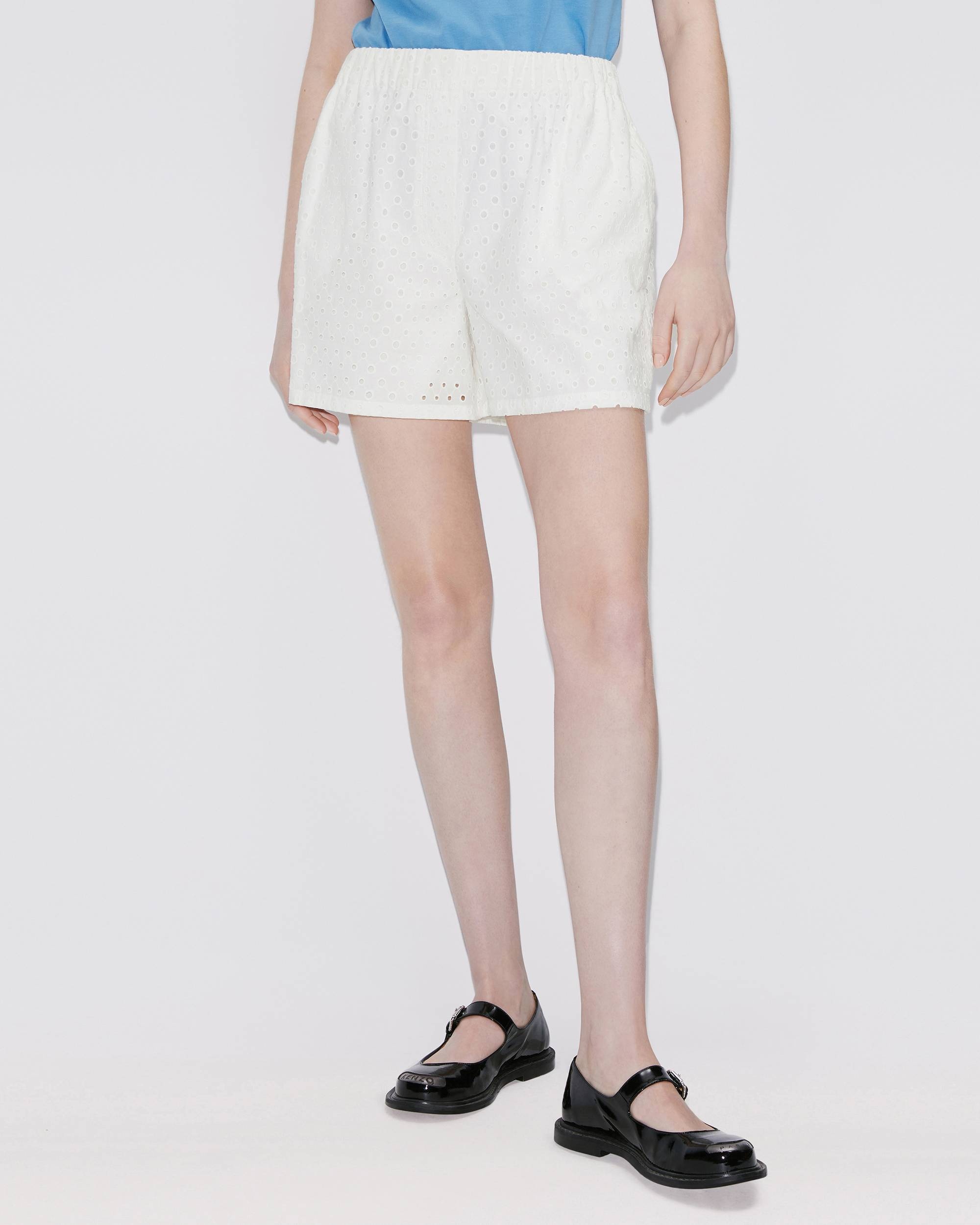 Broderie anglaise shorts - 4