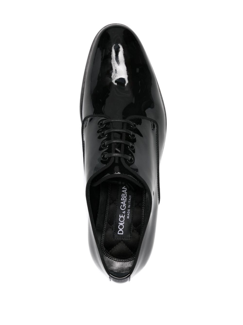 Patent leather derby shoes - 2