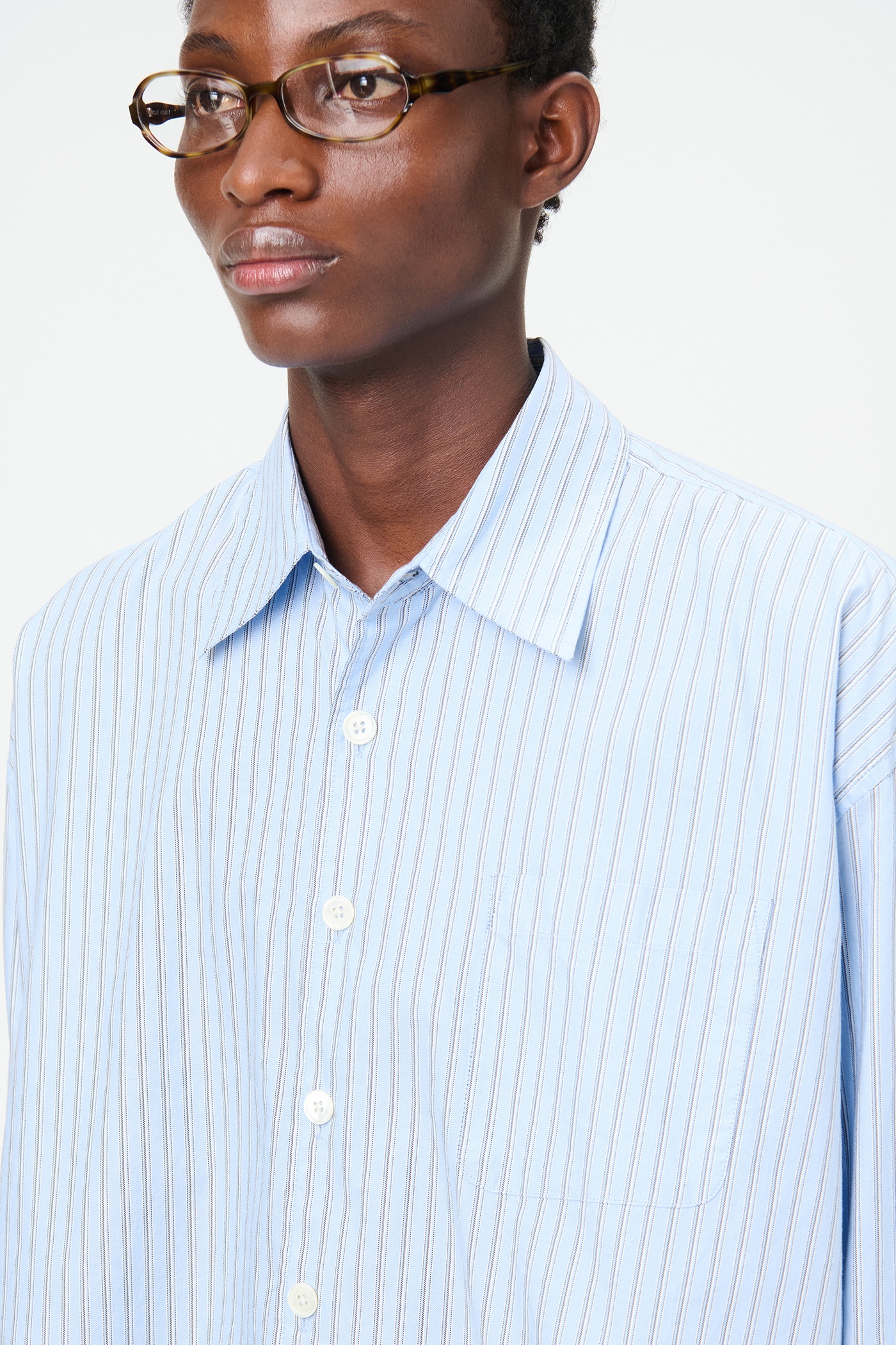 Borrowed Shirt Big Daddy Stripe Oxford - 3