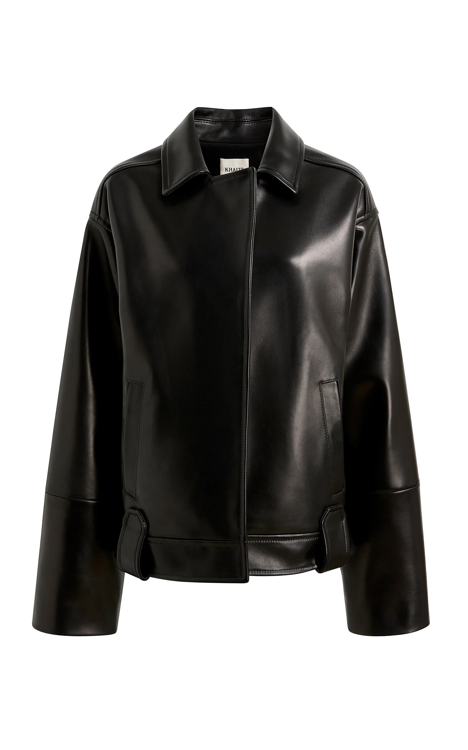 Alder Plonge Leather Jacket black - 1