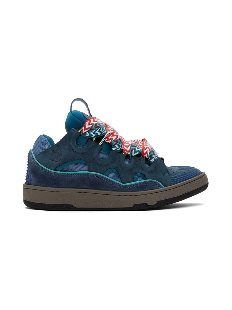 colour-block sneakers - 1