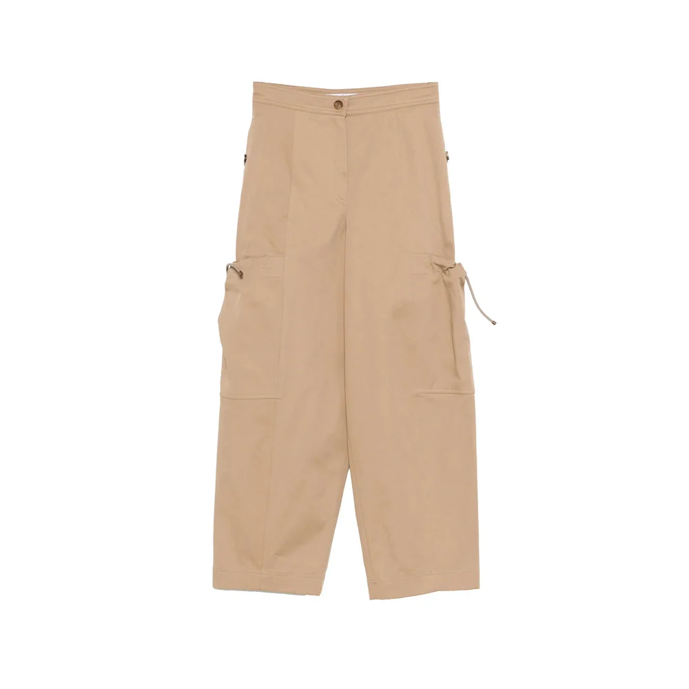 Max Mara Neutrals Trousers - Cropped Trousers Women - 1
