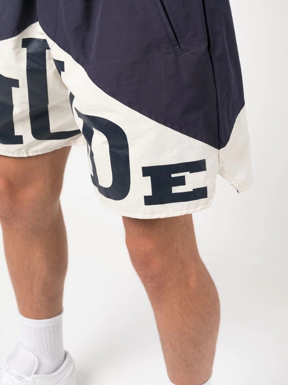 logo-print drawstring shorts - 5