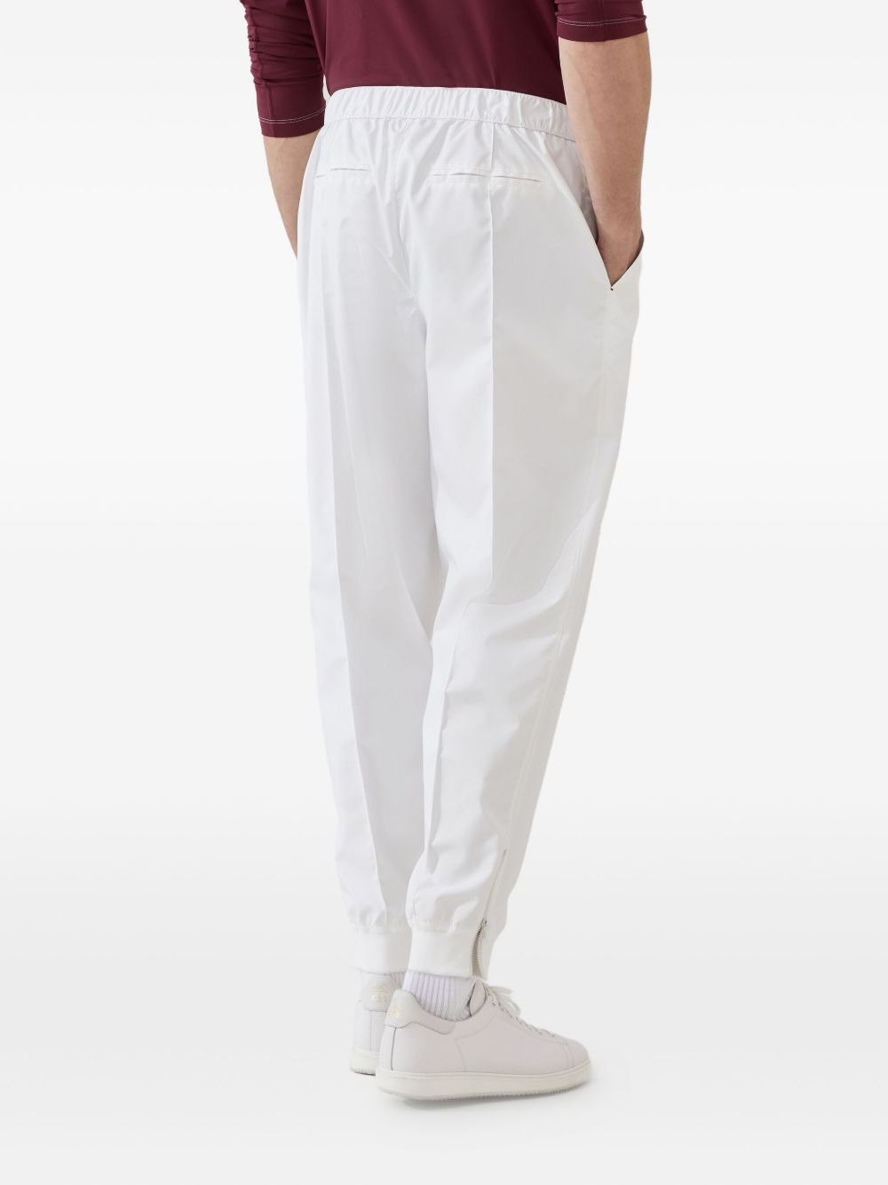 straight-leg track pants - 4