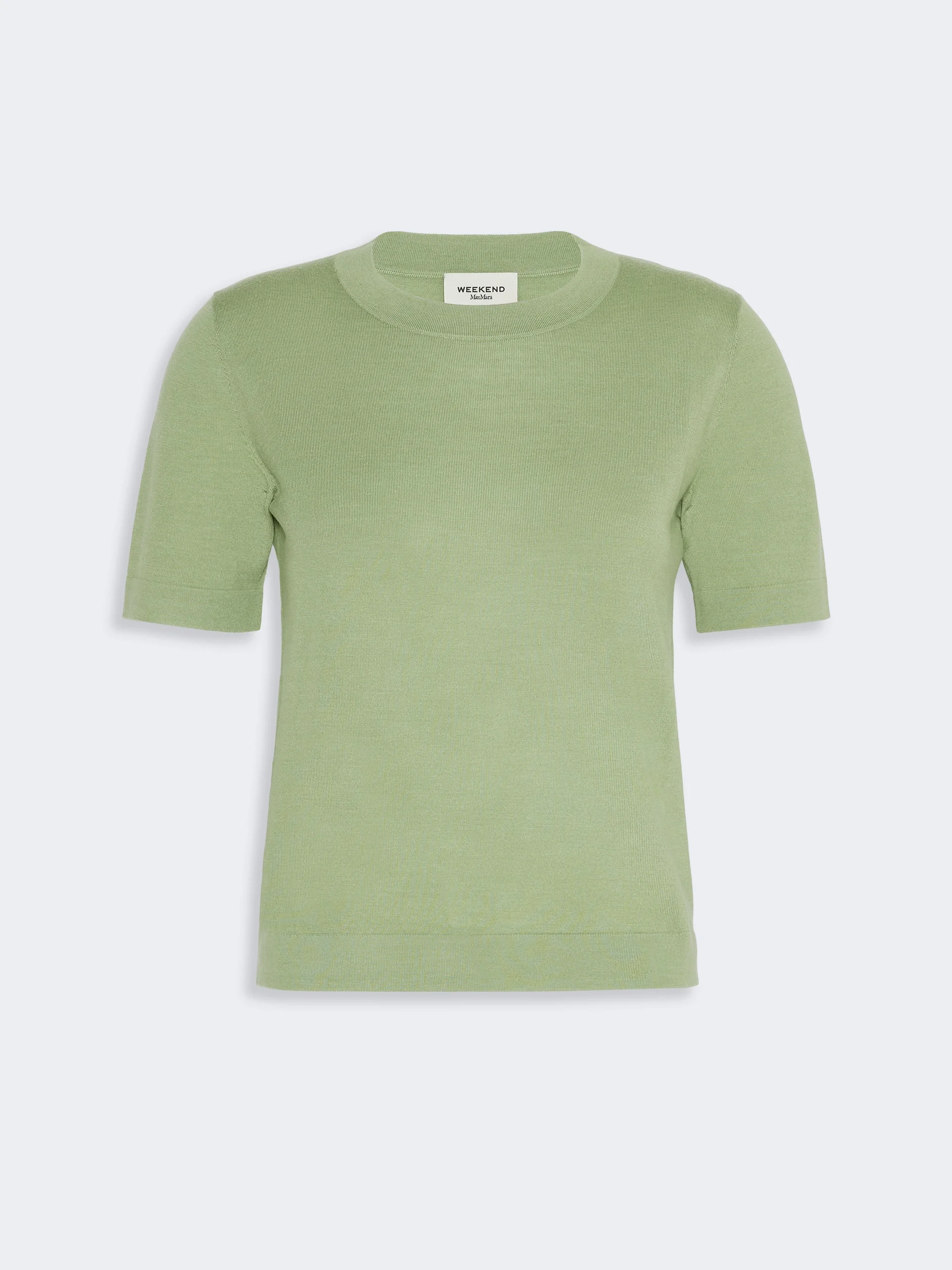 TAPIOCA Wool, silk and cashmere sweater - GREEN - 1