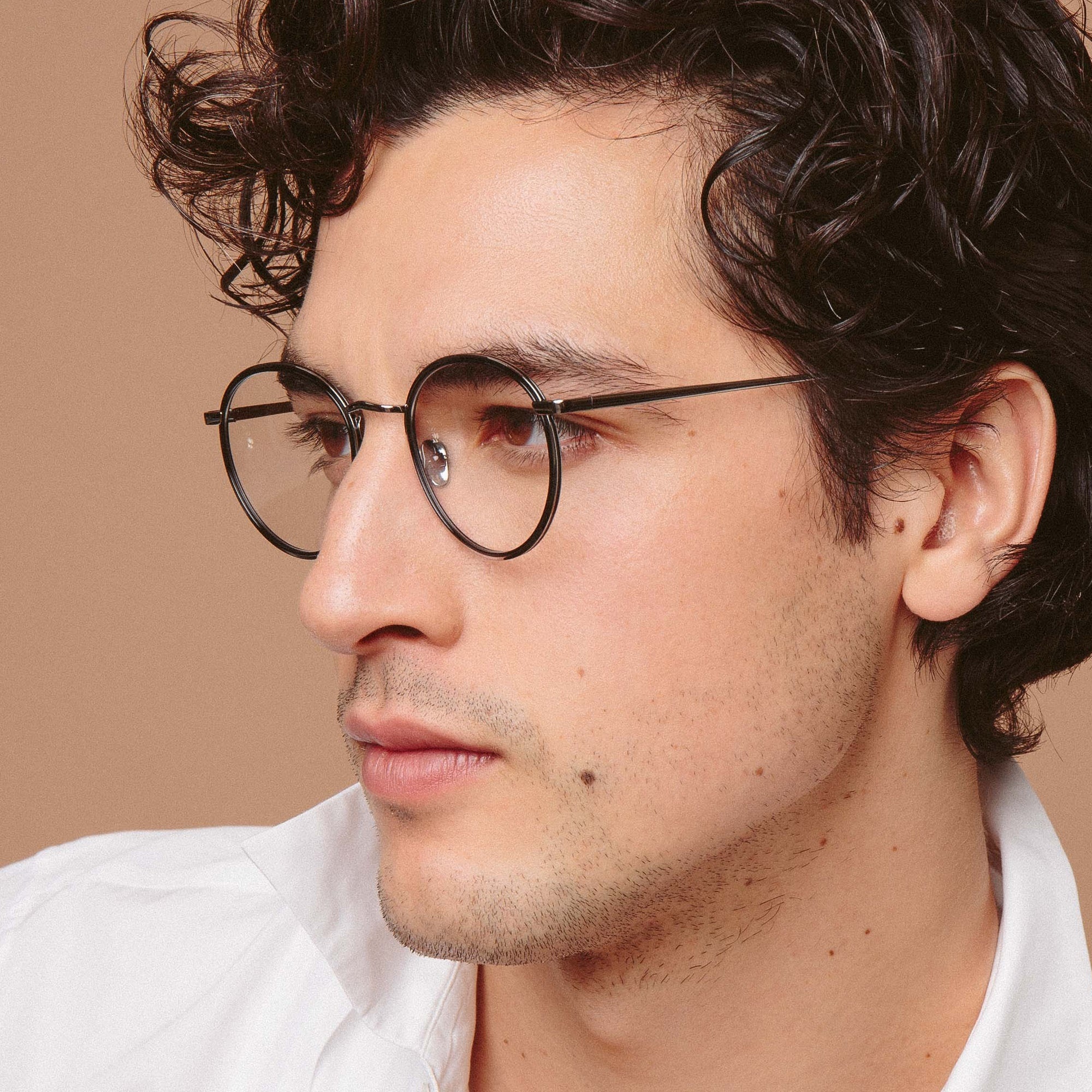 COMER OPTICAL OVAL FRAME IN WHITE GOLD - 2