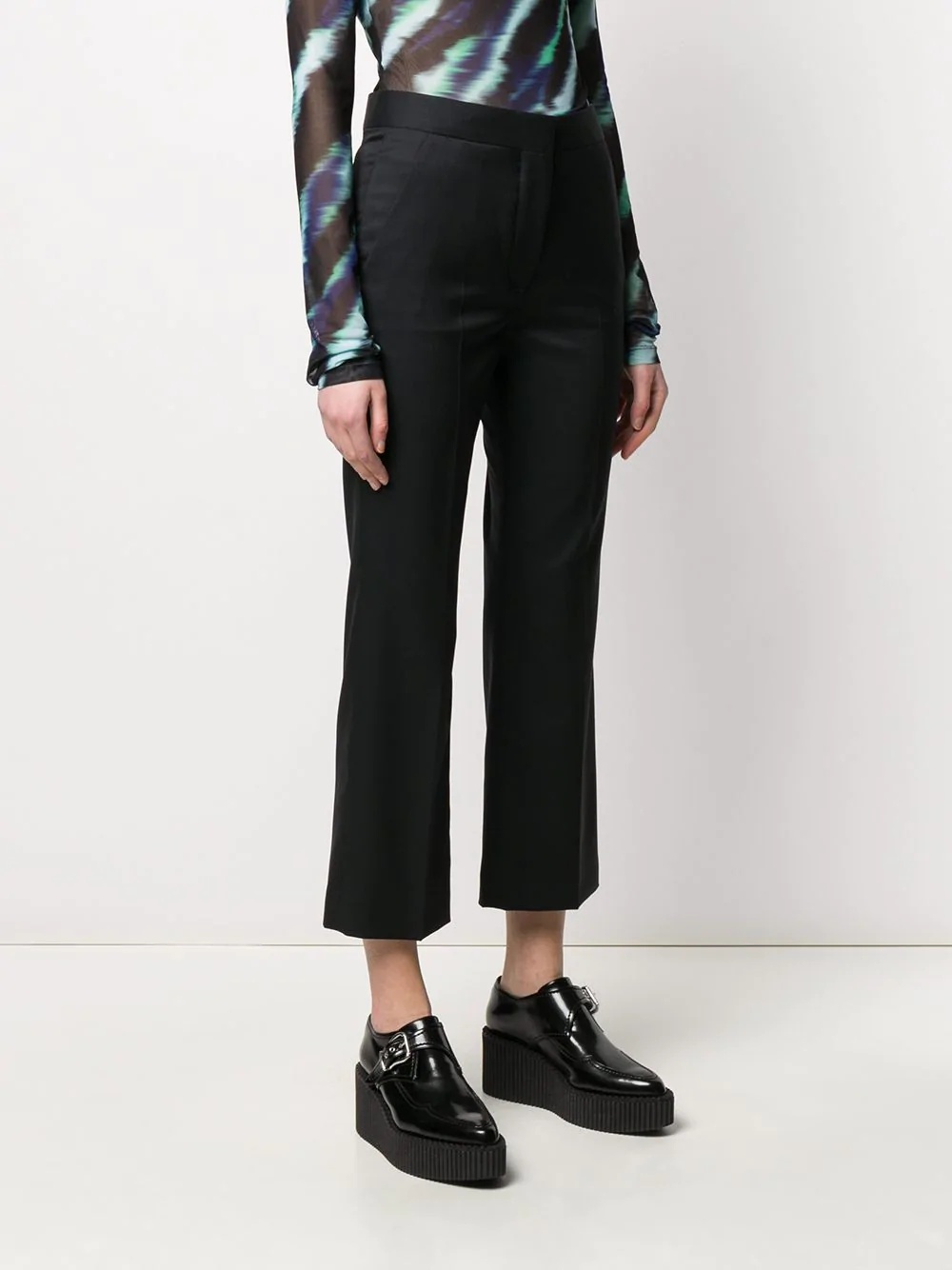 cropped tailored trousers - 3