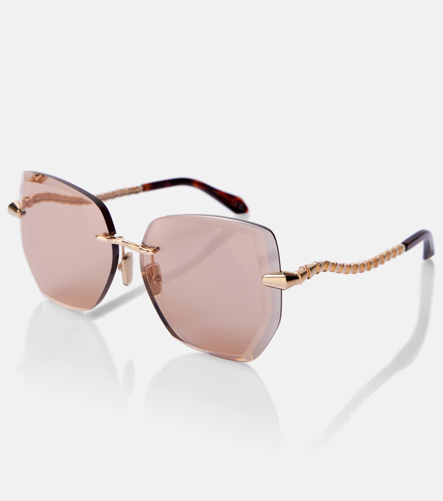 Serpenti Viper oversized sunglasses - 4