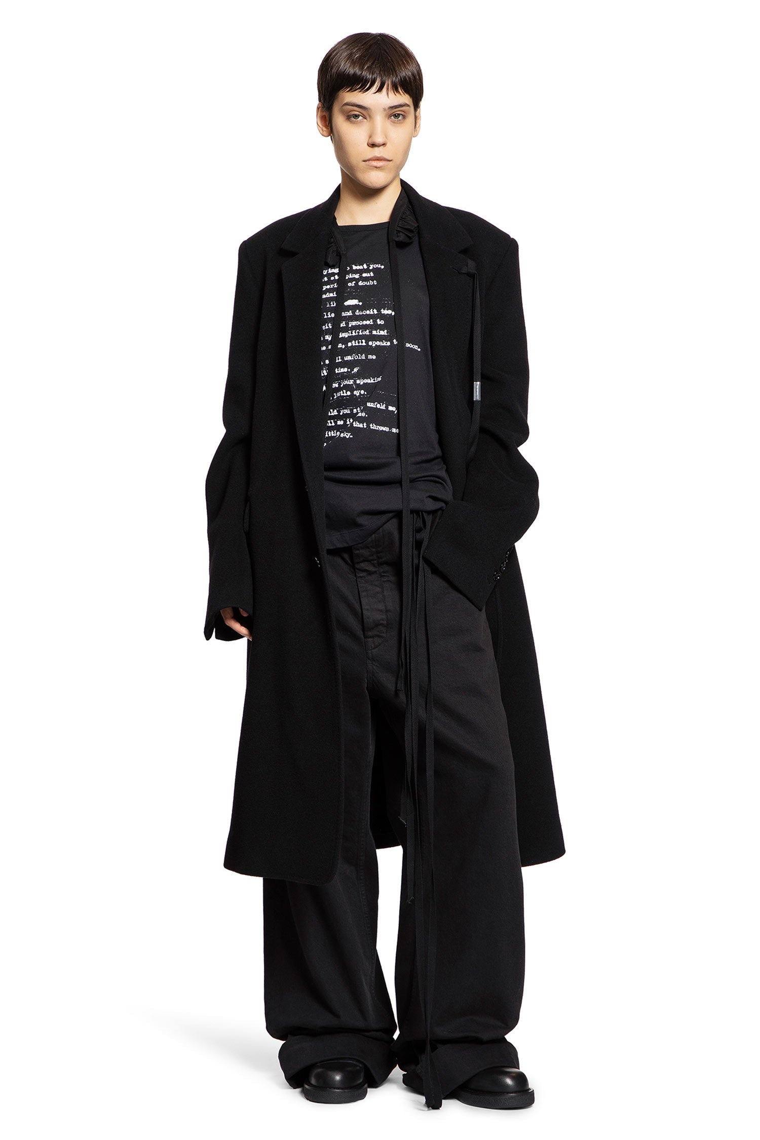 Agapi-Printed-T-Shirt-With-Detachable-Collar - 4