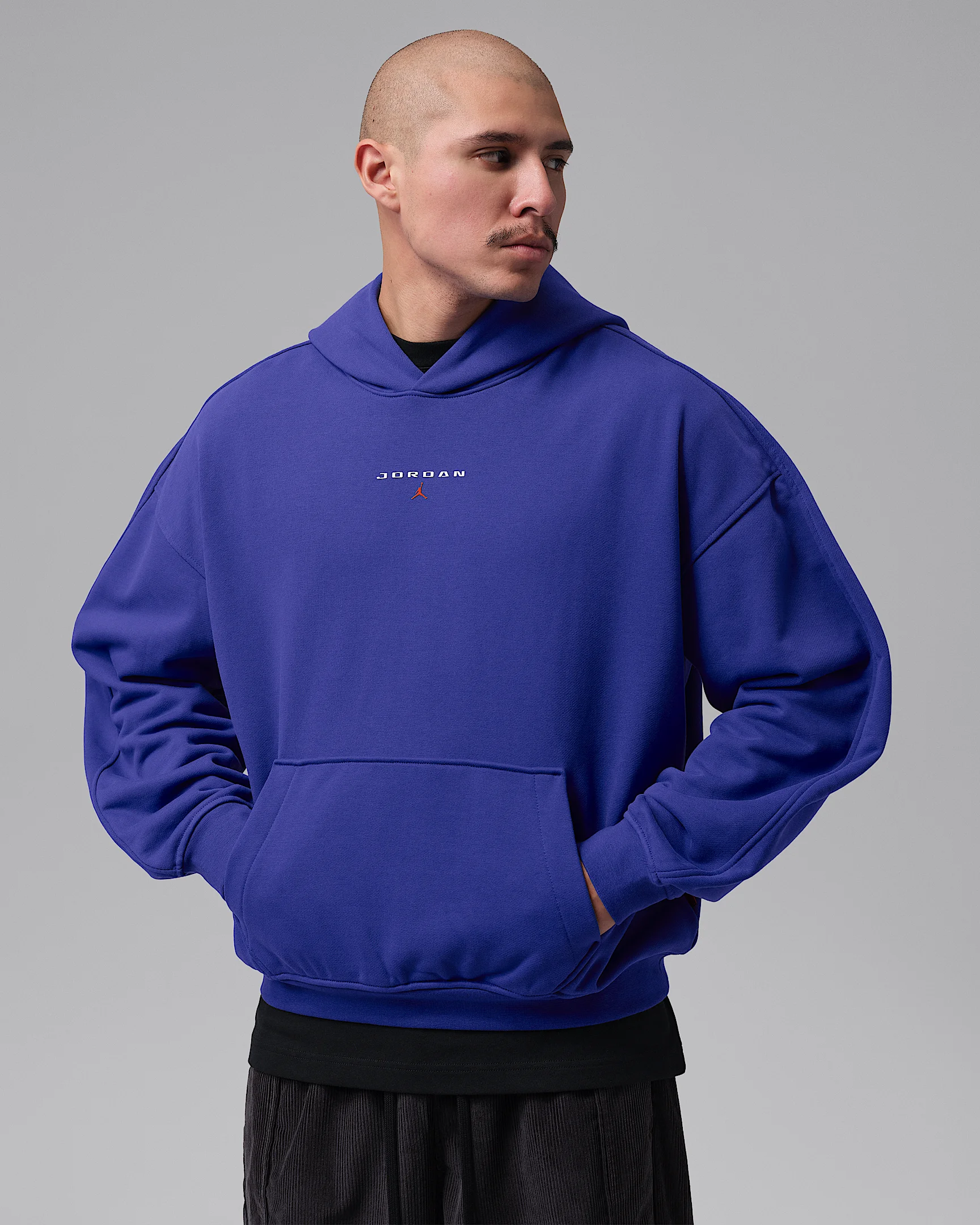 Jordan Flight Fleece Men's Oversized Pullover Hoodie - 1