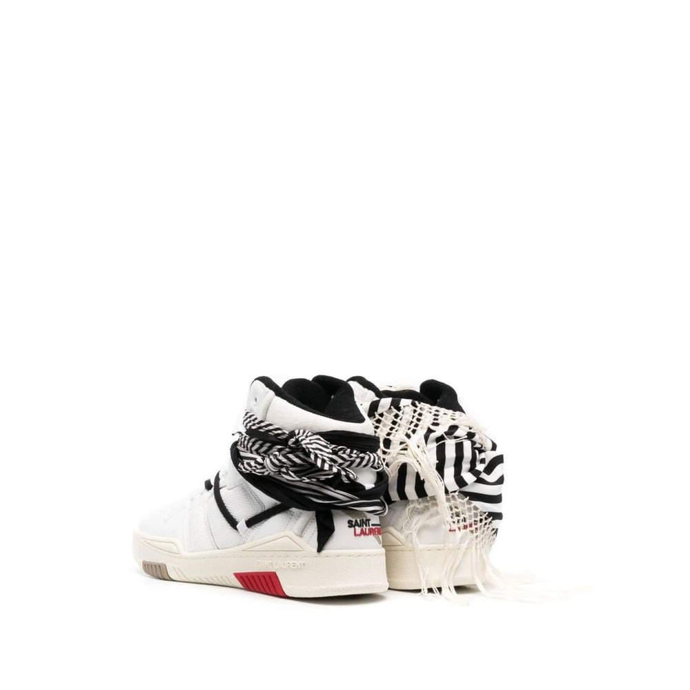 Saint Laurent White Trainers - Hi-Tops Men - 4