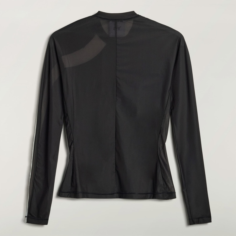 Y-3 MESH FITTED LONGSLEEVE TEE 3