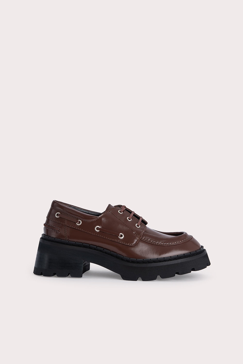 BY FAR Stanley Sequoia Semi Patent Leather | REVERSIBLE