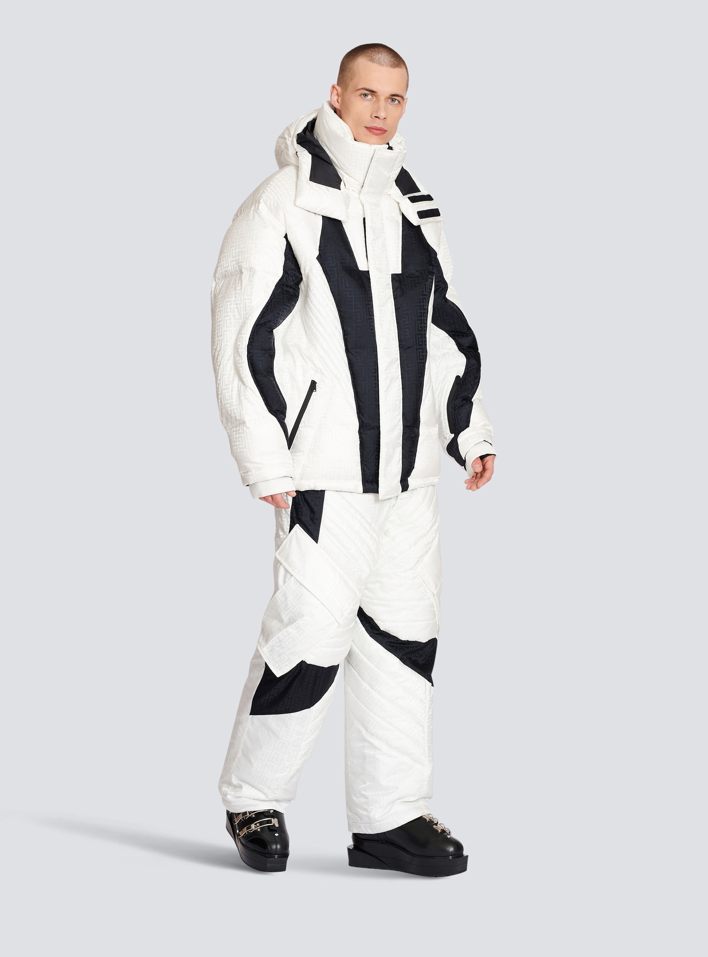 Balmain x Rossignol - Balmain monogram ski coat - 3