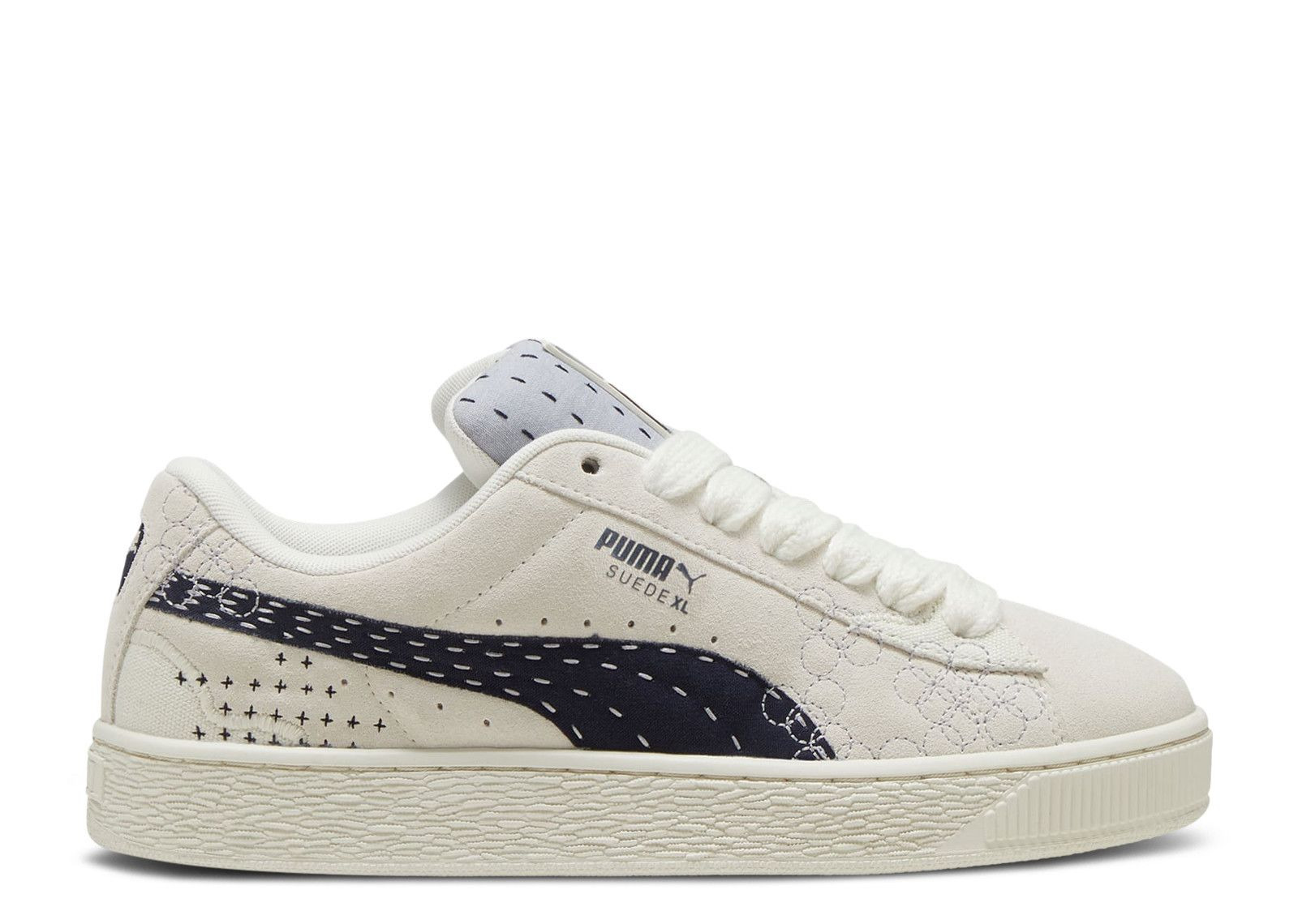 SUEDE XL 'SASHIKO - WARM WHITE' - 1