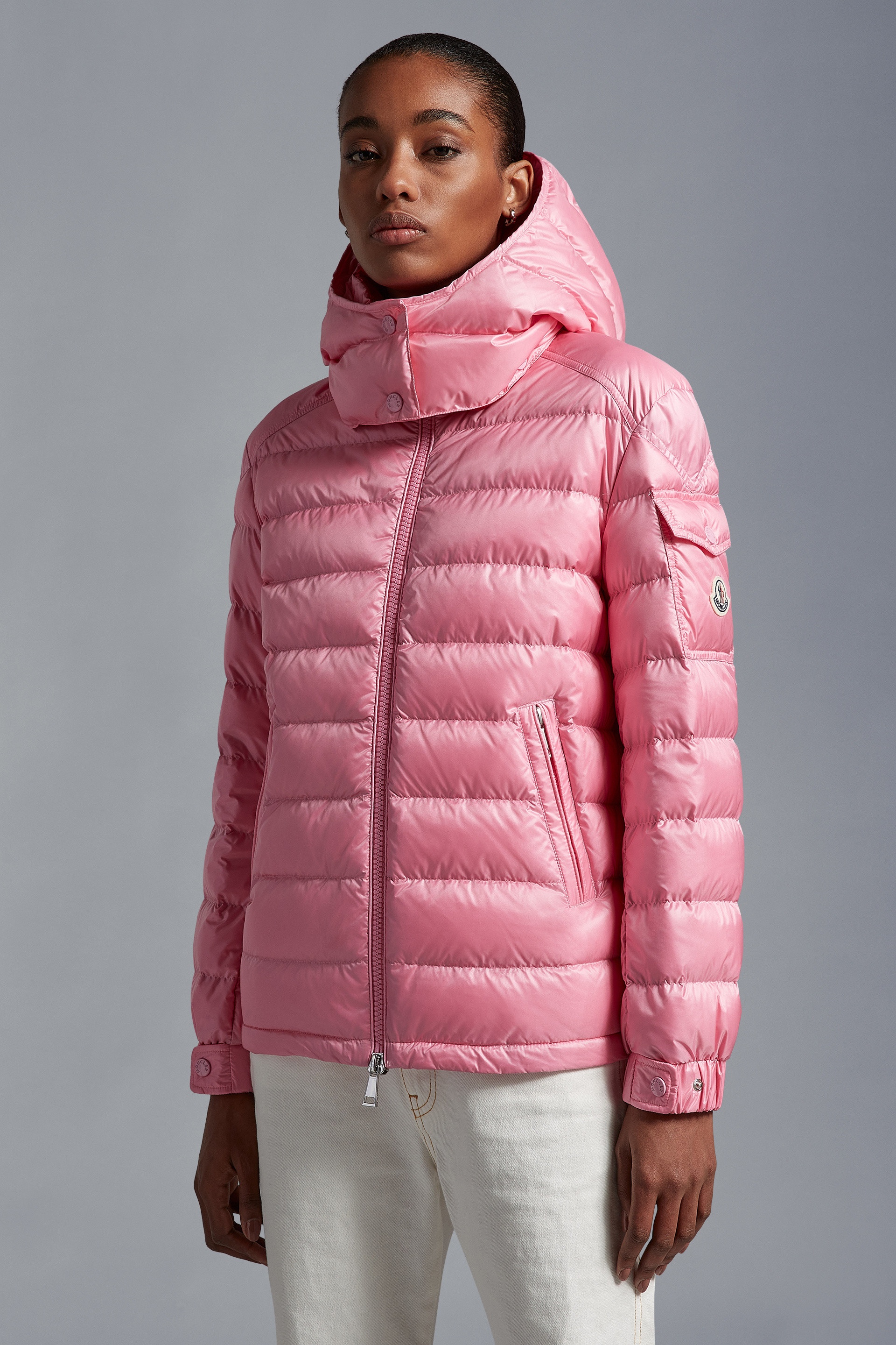 Moncler Dalles Short Down Jacket | REVERSIBLE