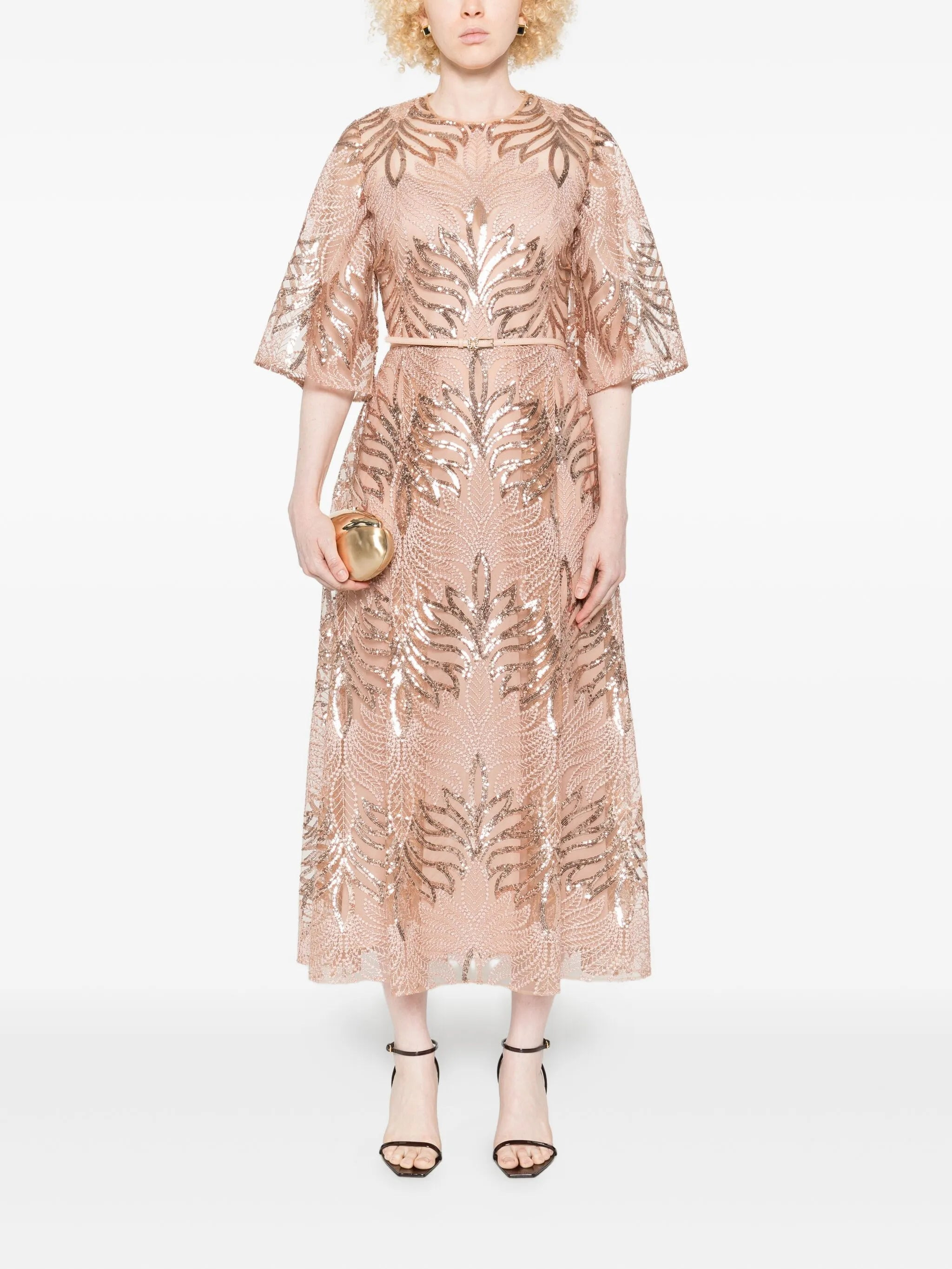 Elie Saab Sequin-embellished Midi Dress - 2