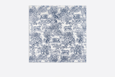 Dior Toile de Jouy Large Square Scarf outlook