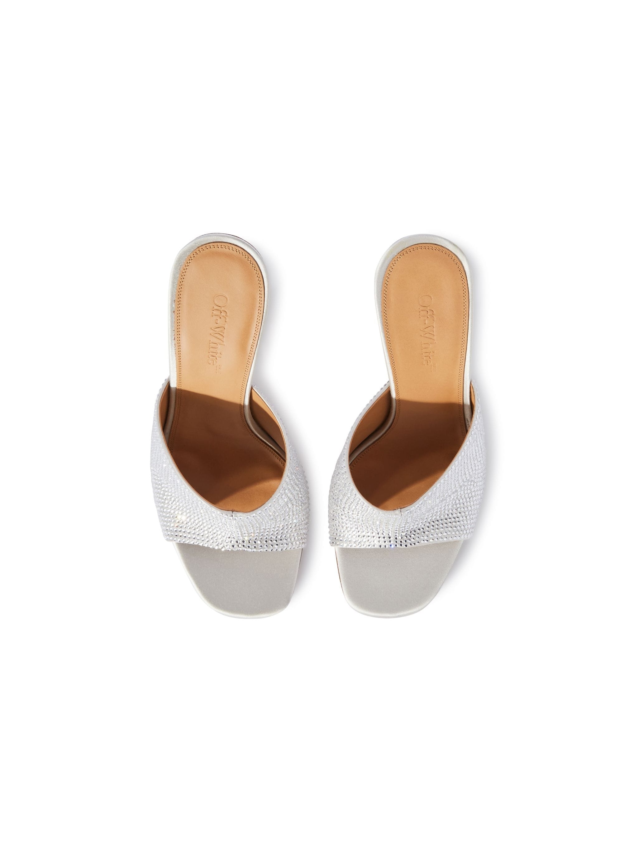 Shiny Allen Satin Mule - 3