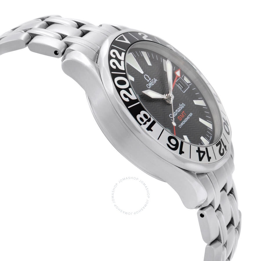 Pre-owned Omega Seamaster Professional GMT Automatic Chronometer Black Dial Men's Watch 2234.50 - 4