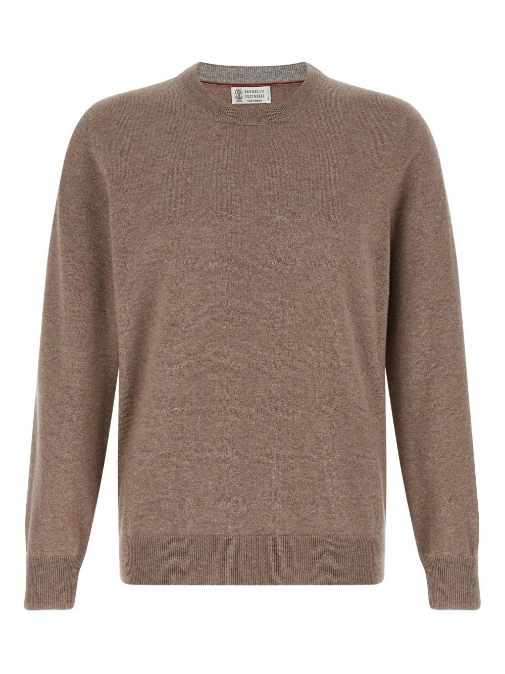 crew-neck cashmere sweater - 1