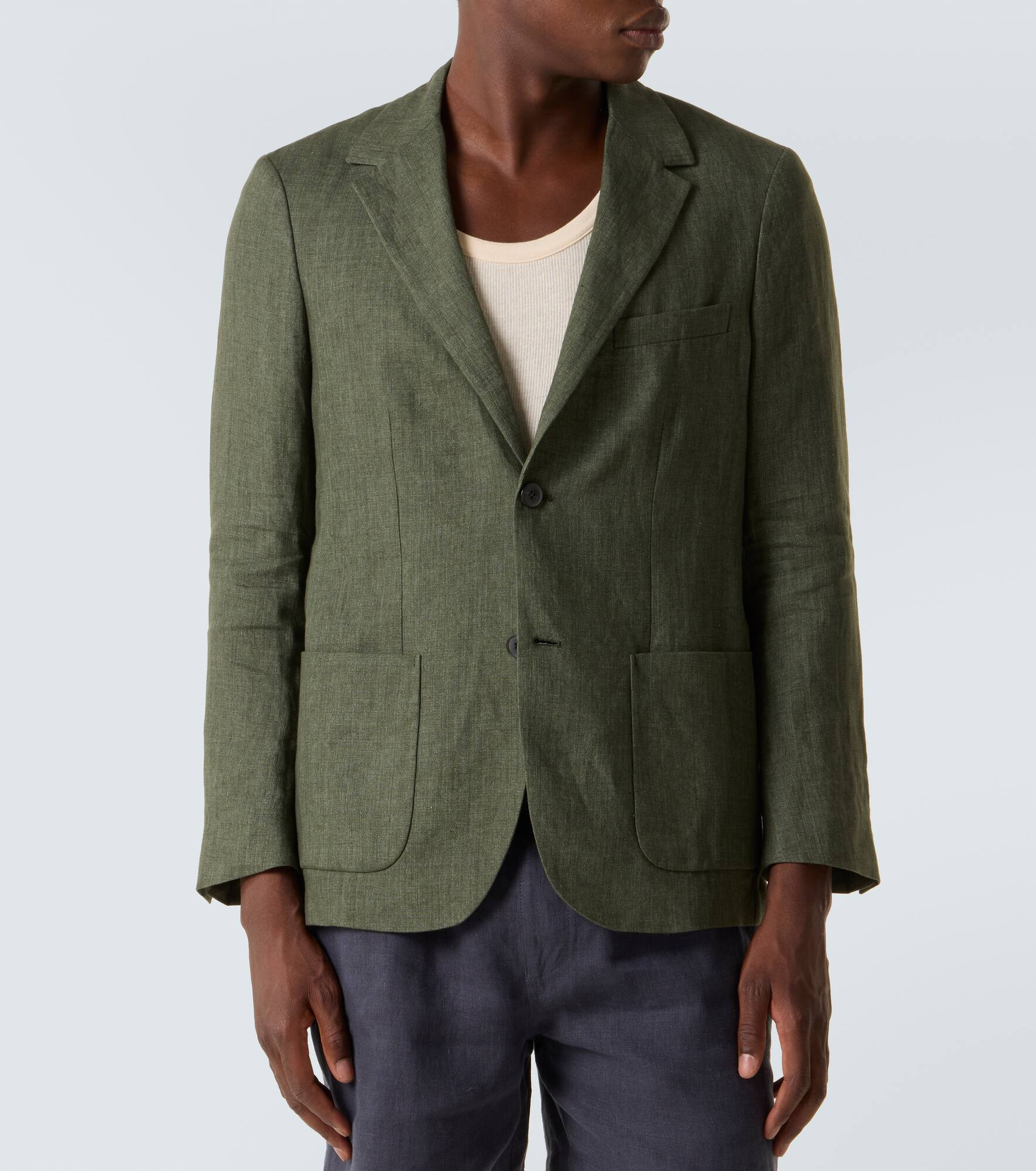 Linen blazer - 3