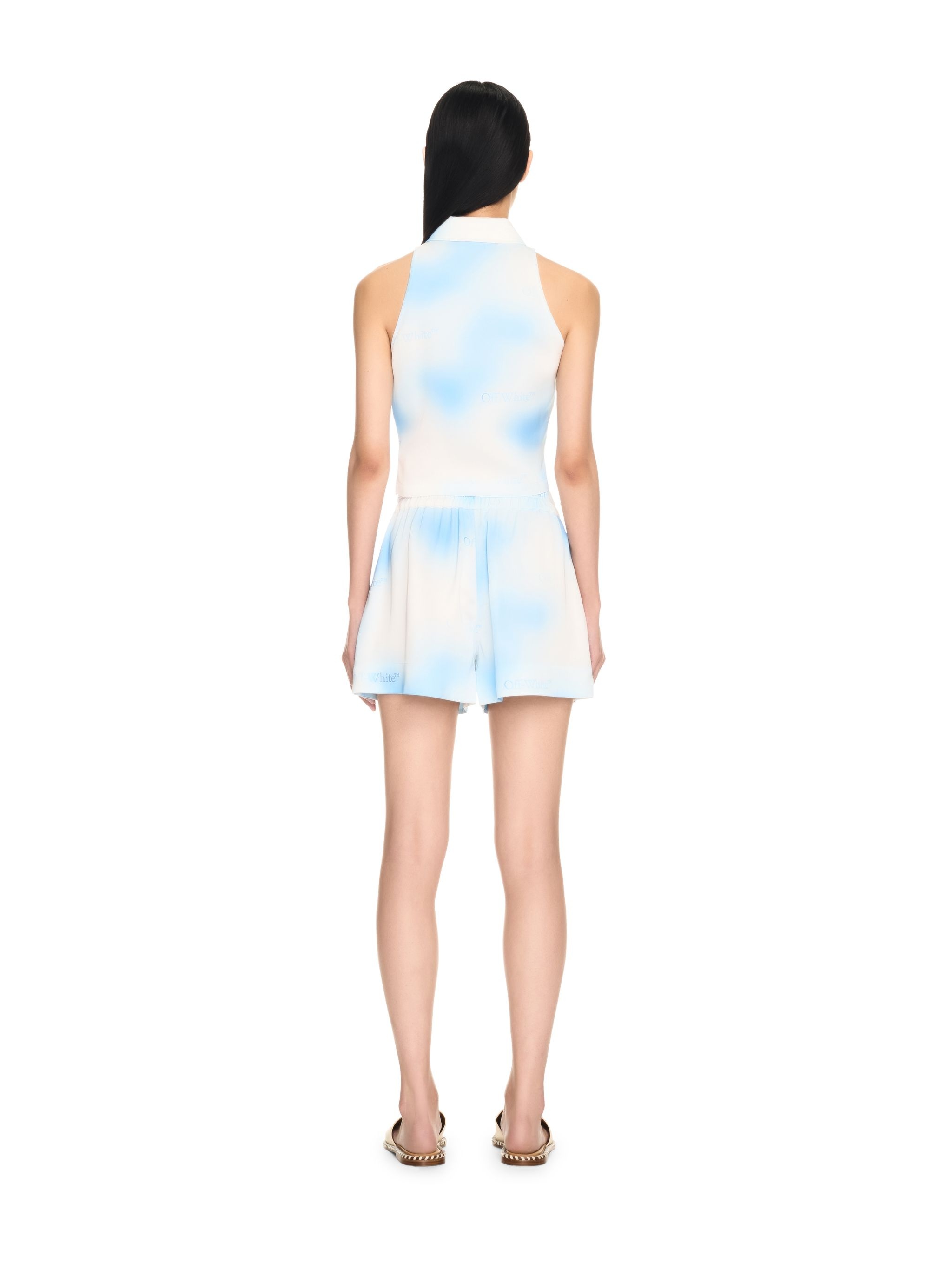 Gradient Pajama Shorts - 4