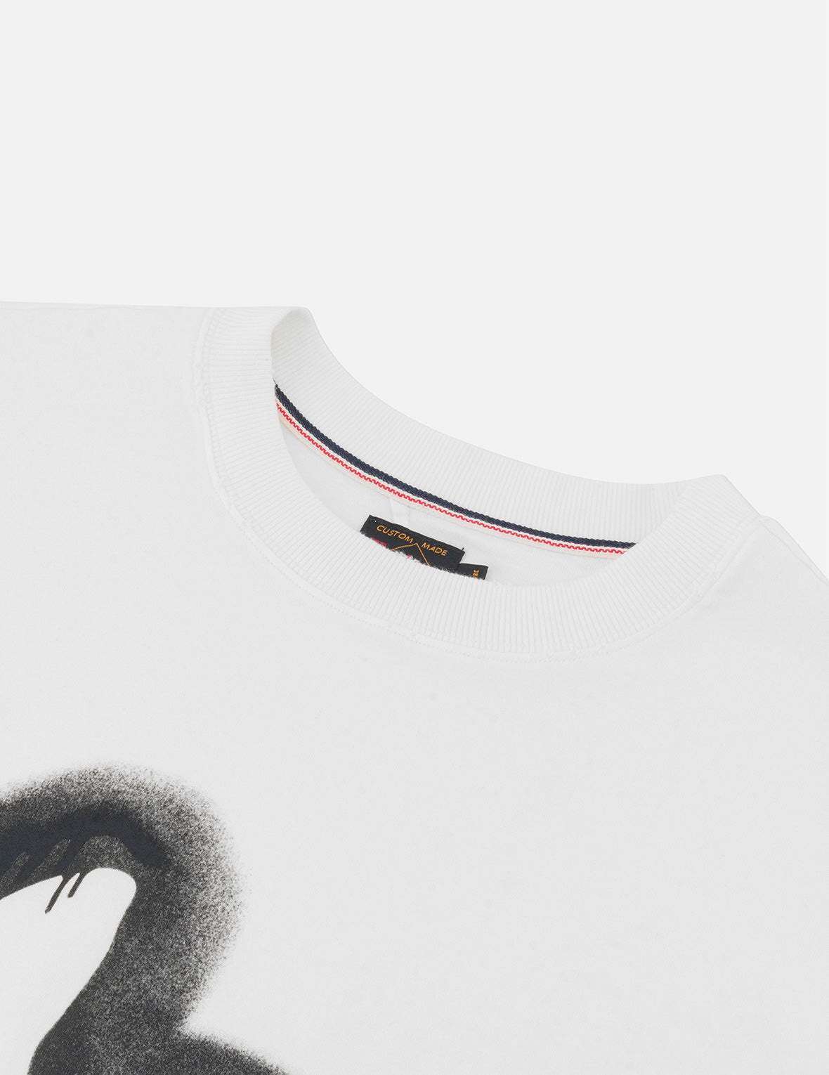 Logo and Seagull Print Relax Fit T-shirt - 9