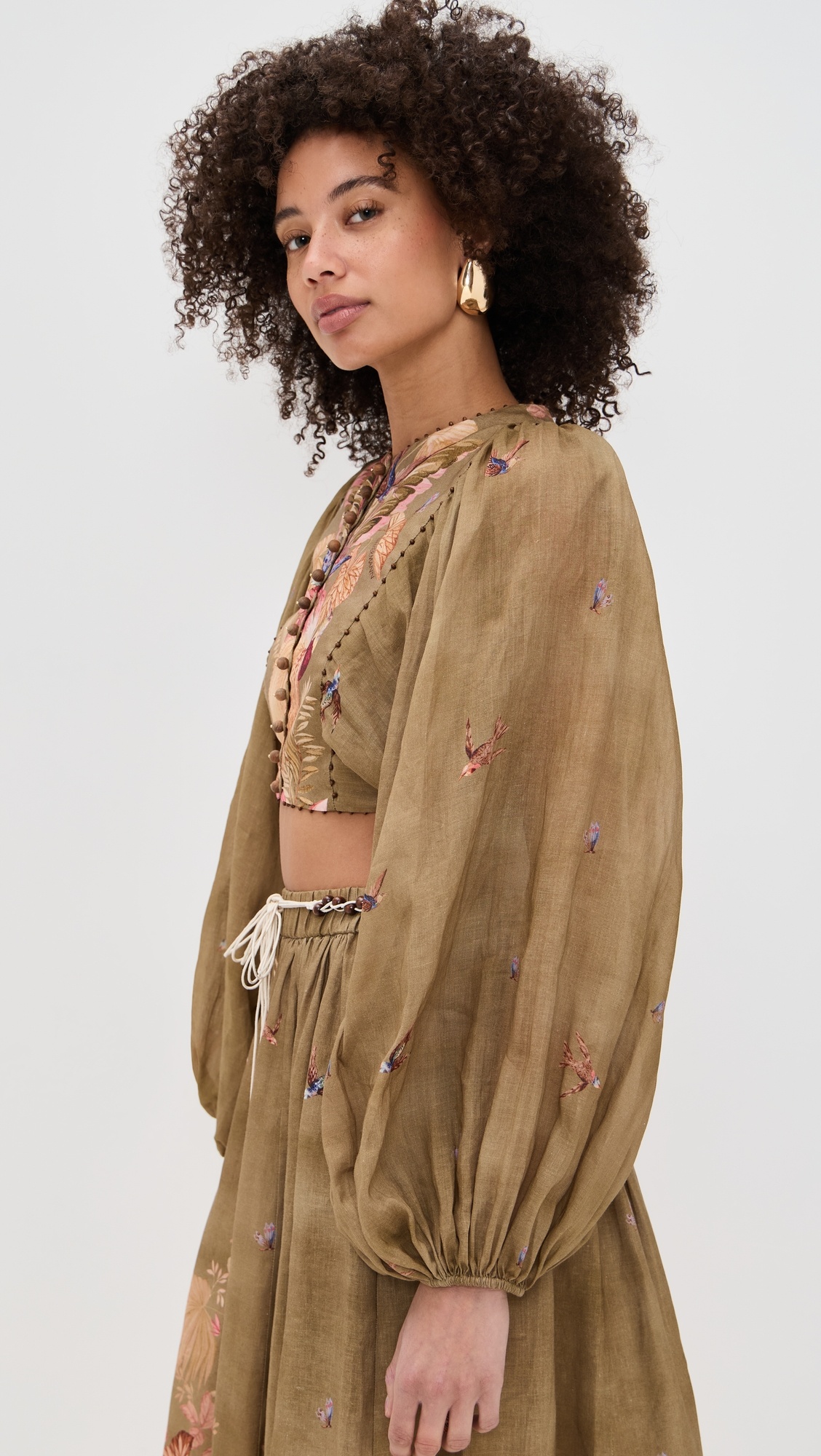 Ascension Cropped Bodice Top - 3