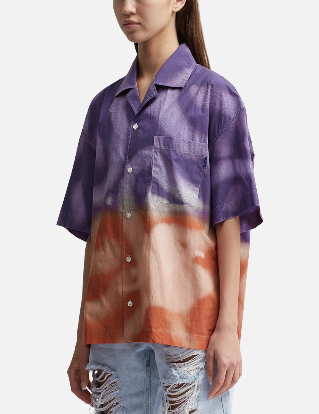AWAKE NY X MUNDO DIP DYED CAMP SHIRT - 2