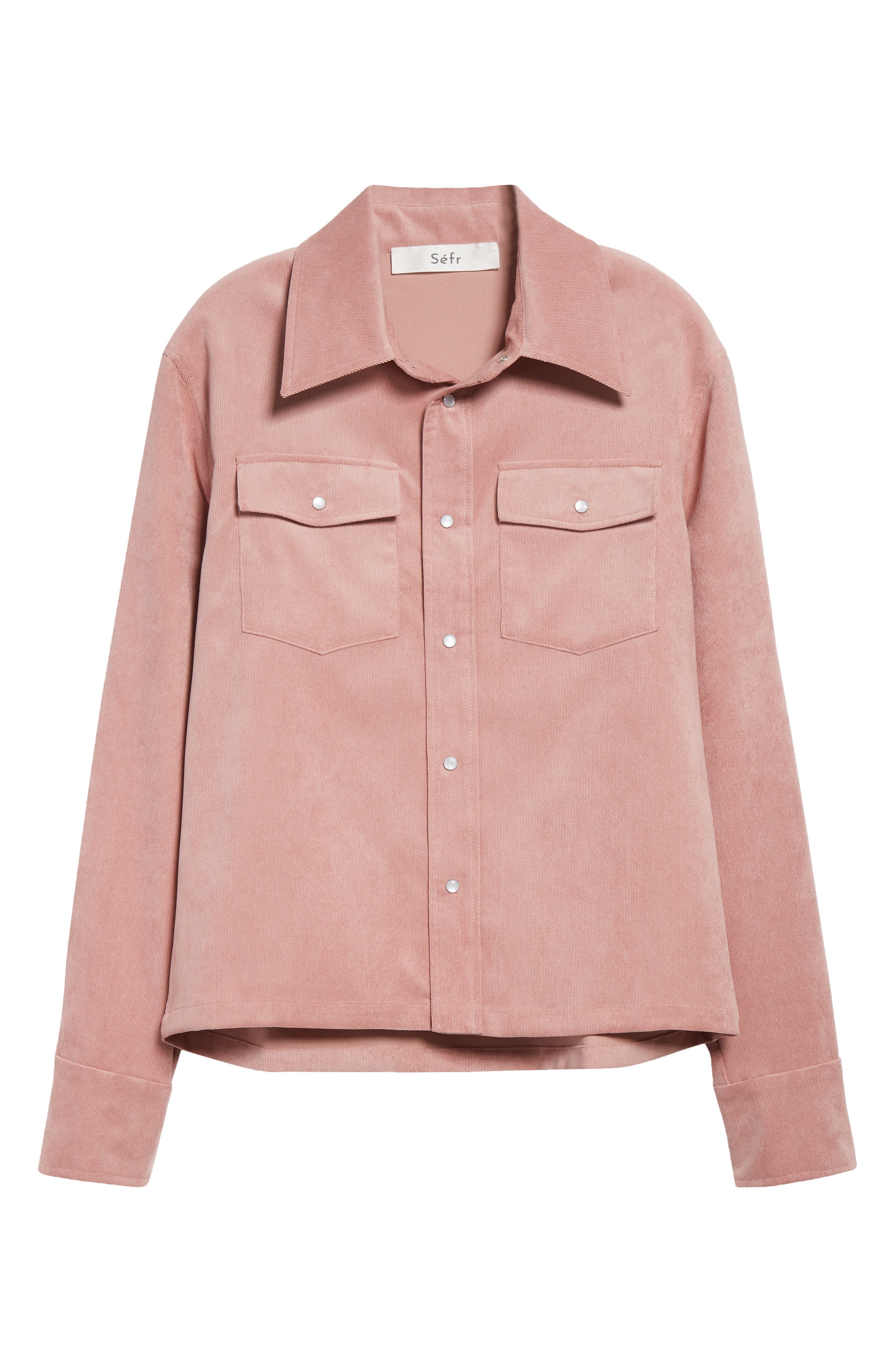 Séfr Maurice Overshirt in Machweo Cord at Nordstrom - 7