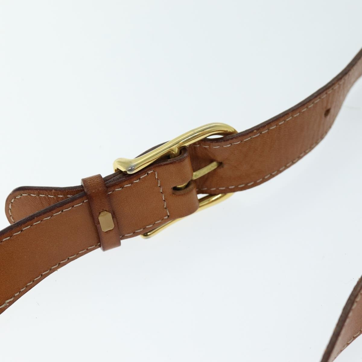 CELINE Macadam Canvas Shoulder Bag Pvc Brown - 8