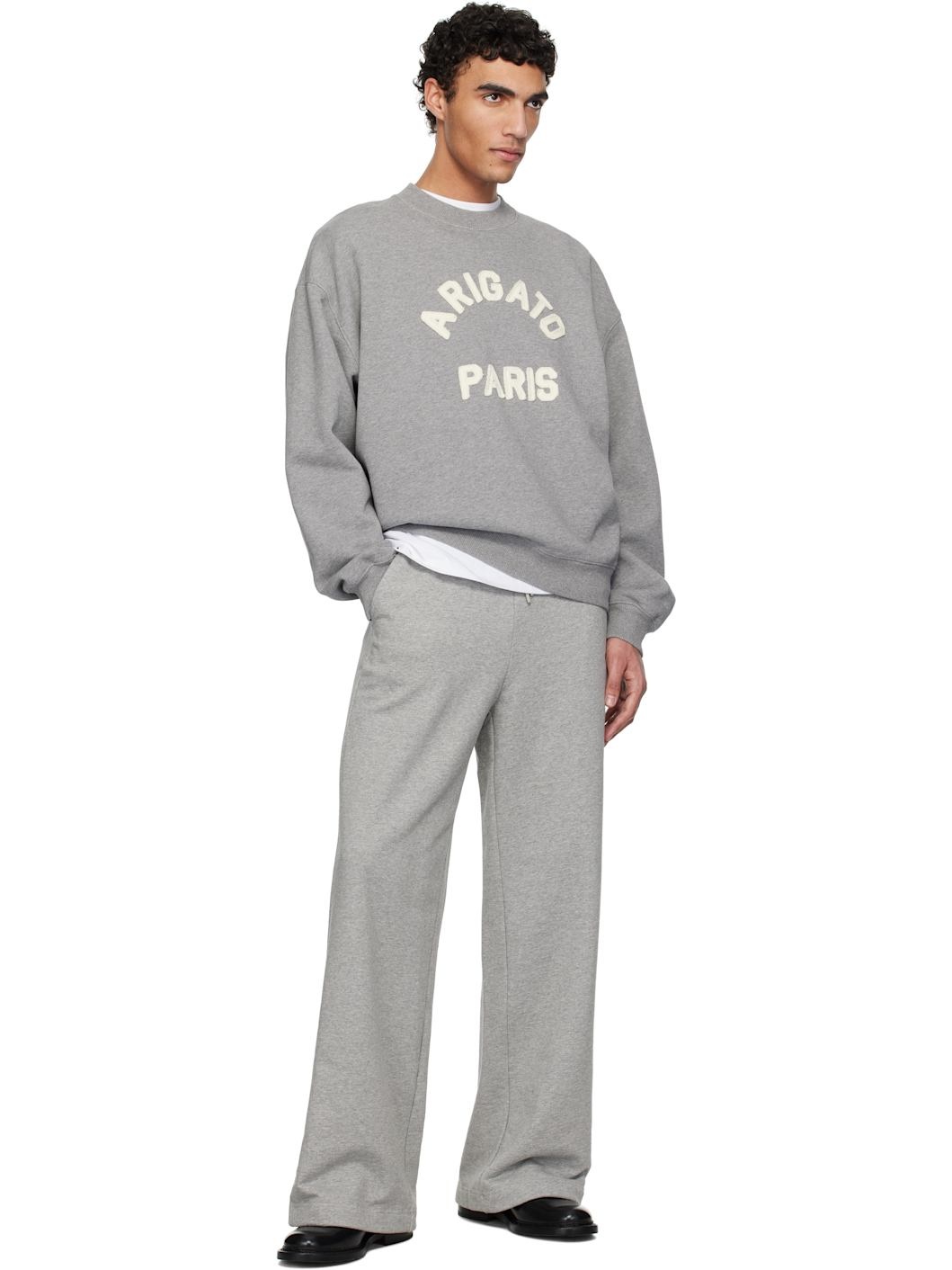 Gray 'Paris' Sweatshirt - 4
