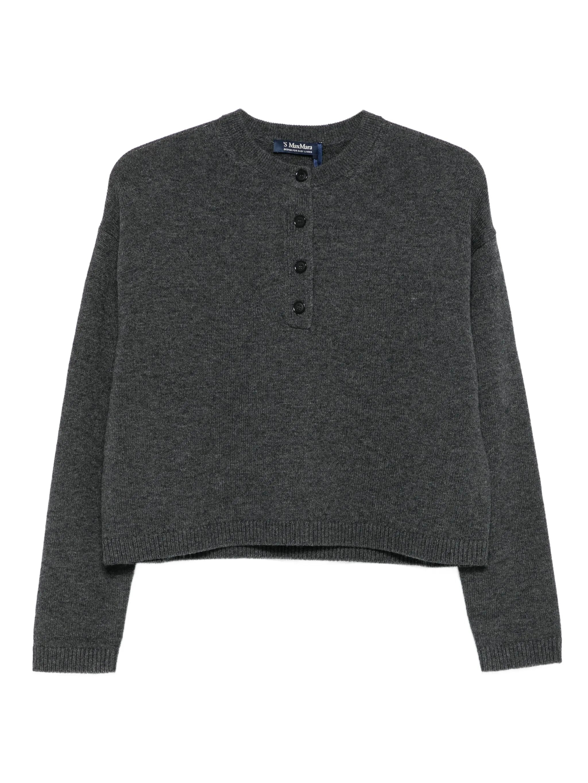 's Max Mara Button-placket Sweater - 1