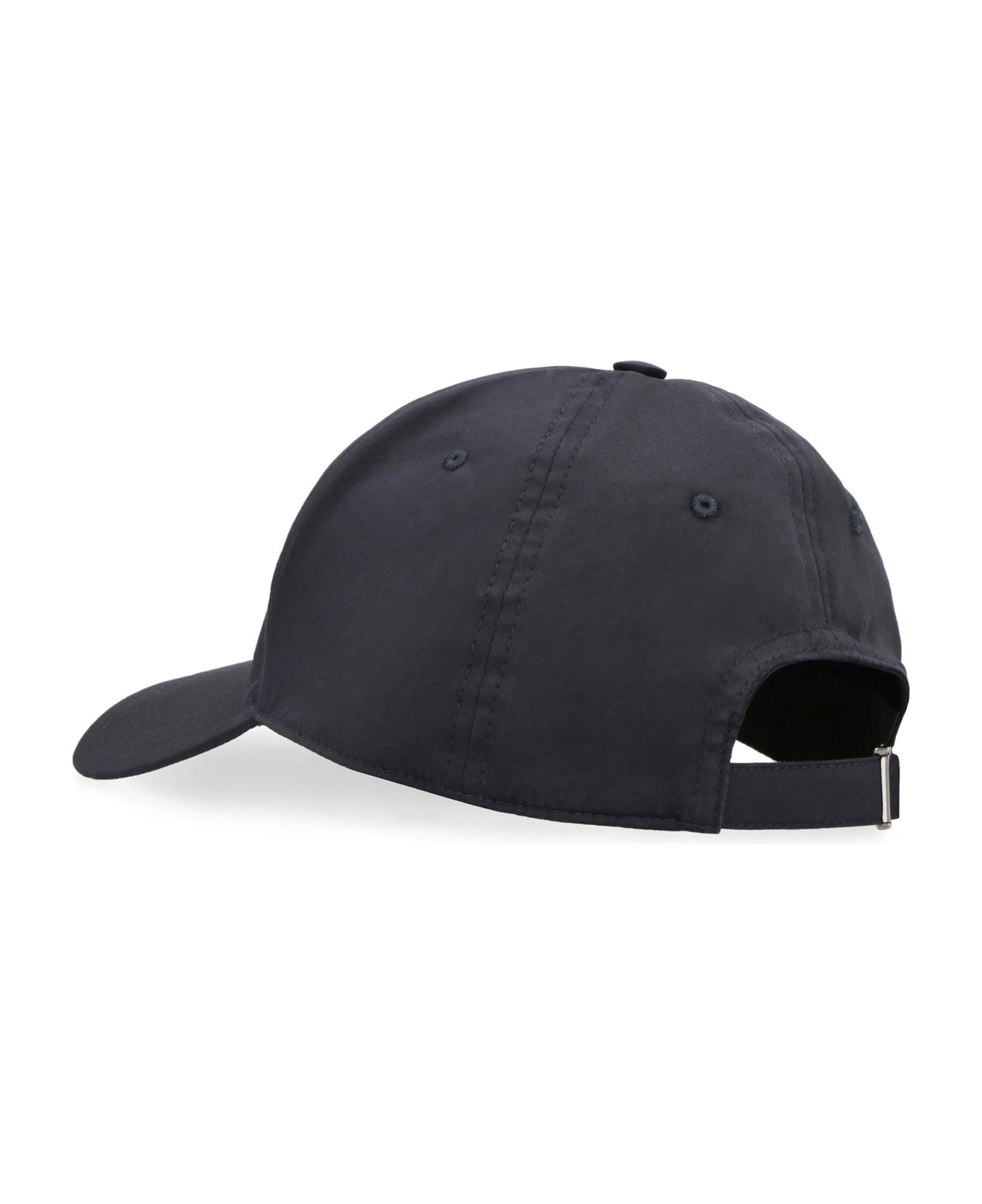 Baseball Cap With Logo Plaque - 3